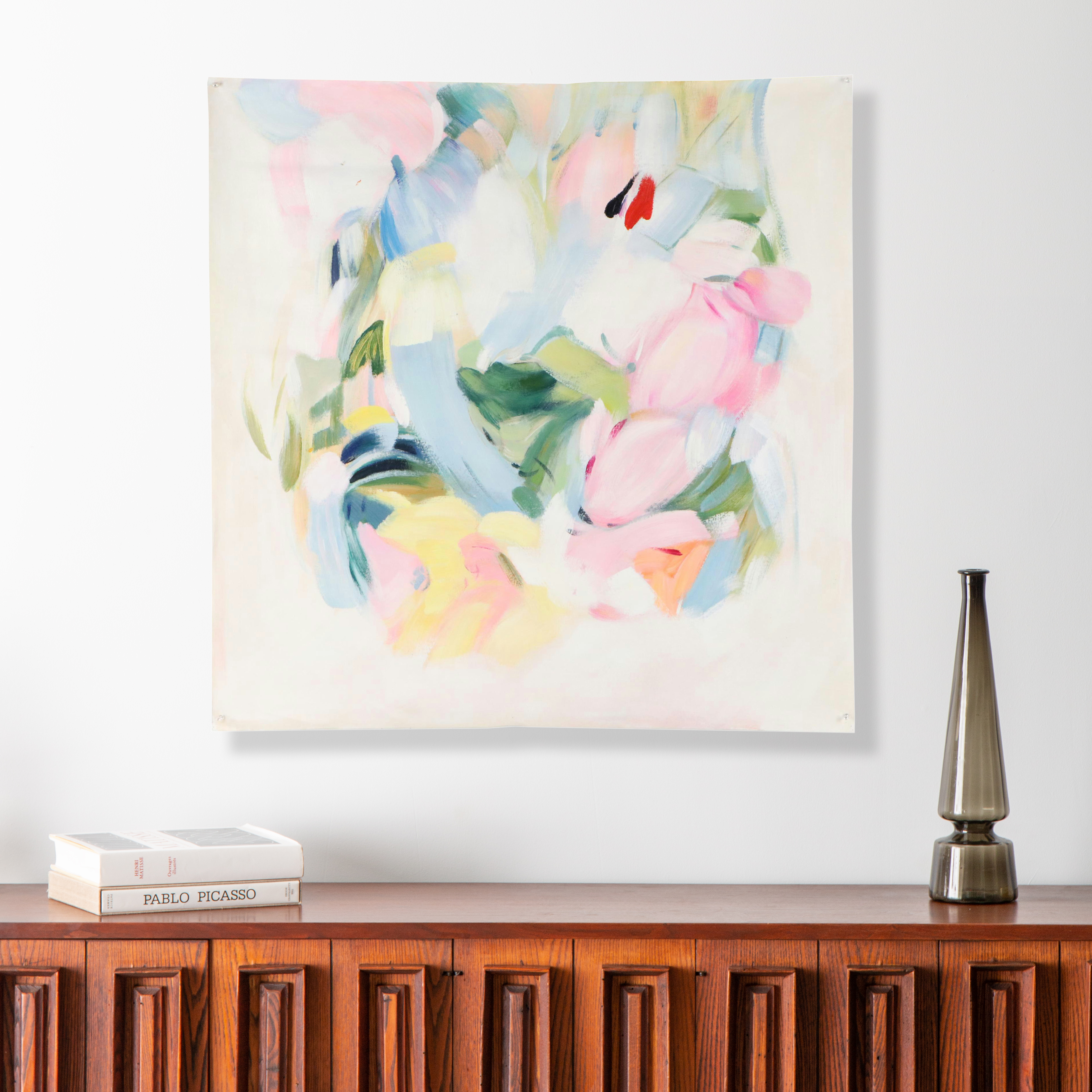 Zheng Abstract Oil Painting, 21st Century