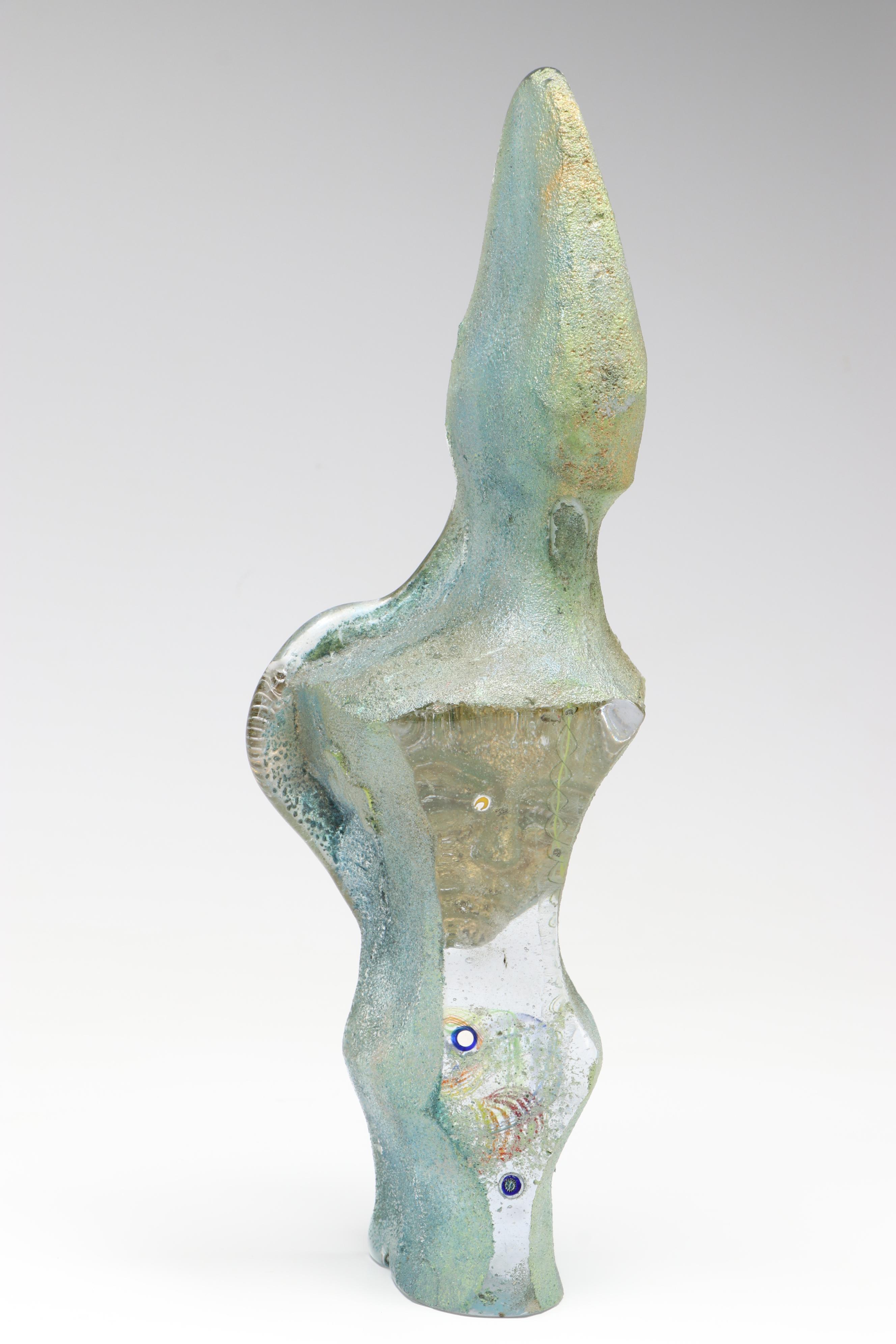 Susan Gott Phoenix Studio Glass Sculpture