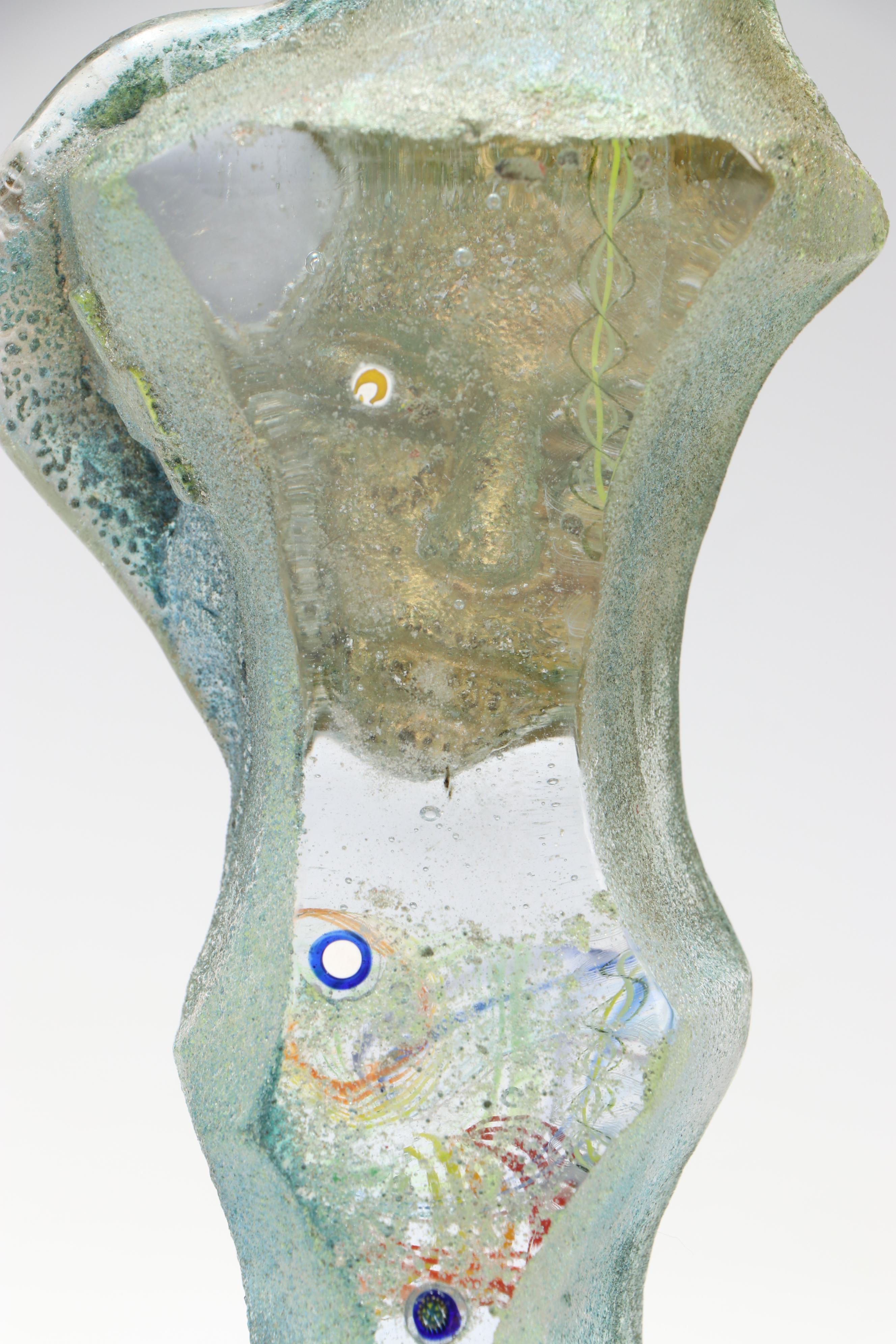 Susan Gott Phoenix Studio Glass Sculpture