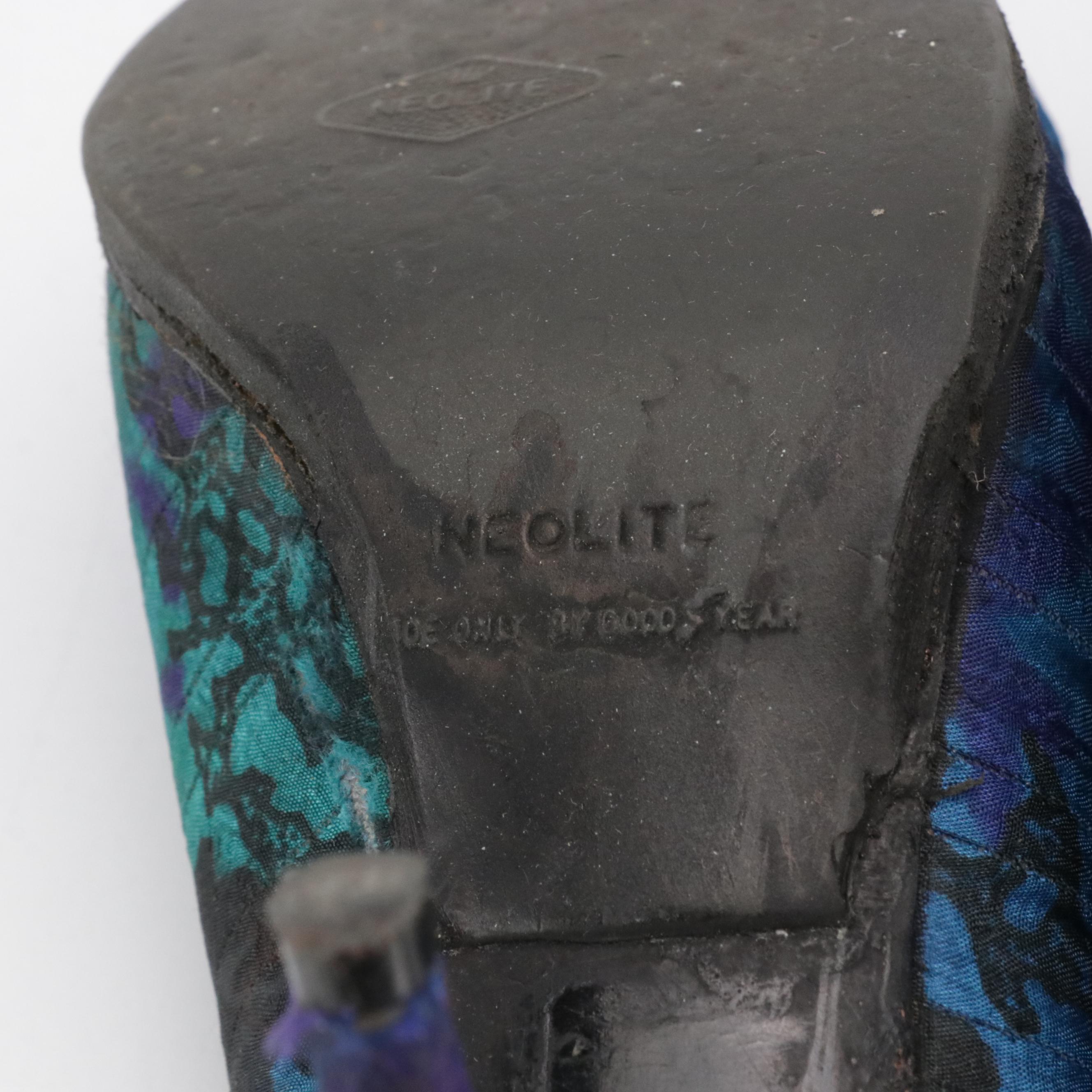 Stuart Weitzman for Mr. Seymour Vintage Satin Bow Pumps in Box