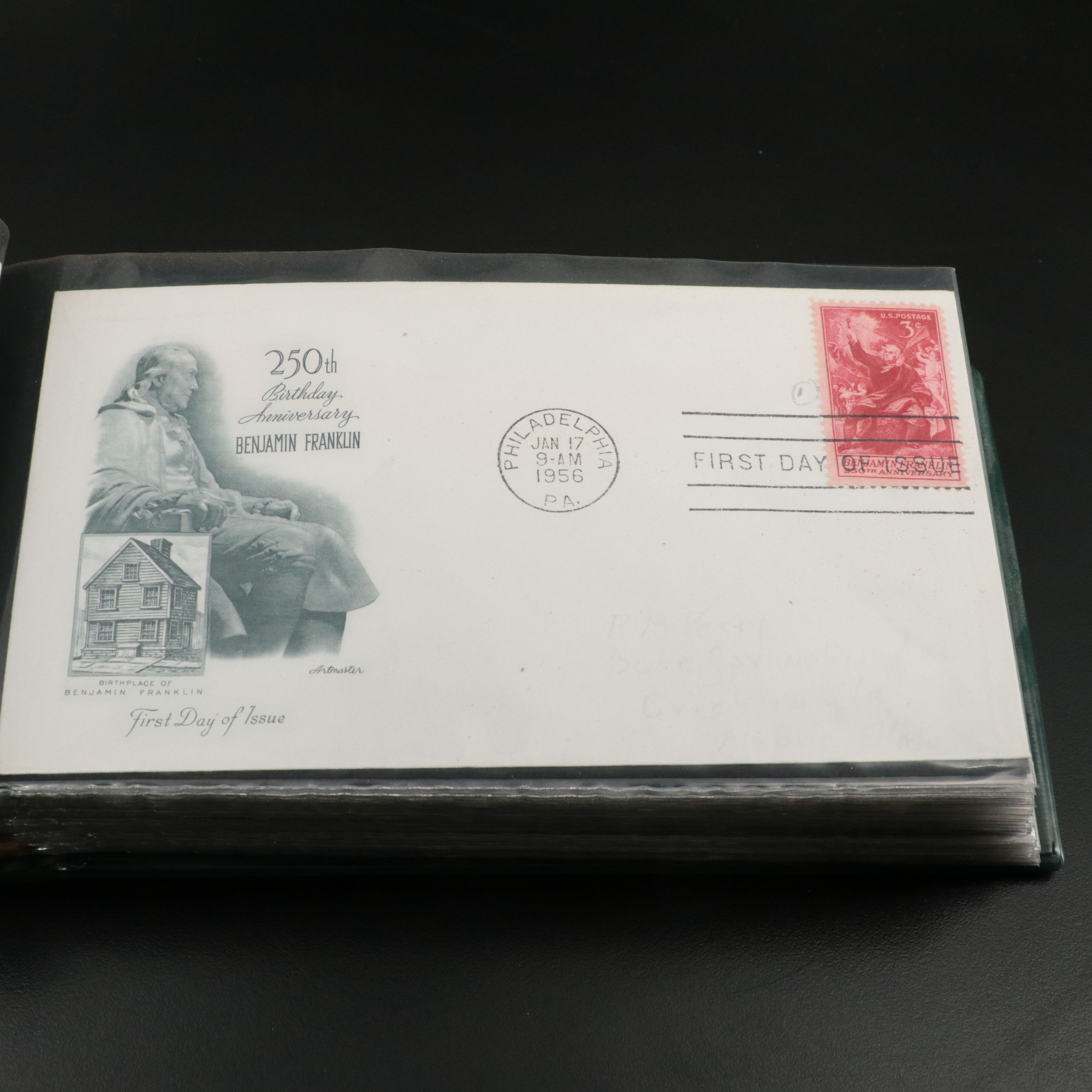 188 U.S. First Day Covers, 1950s to 1980s