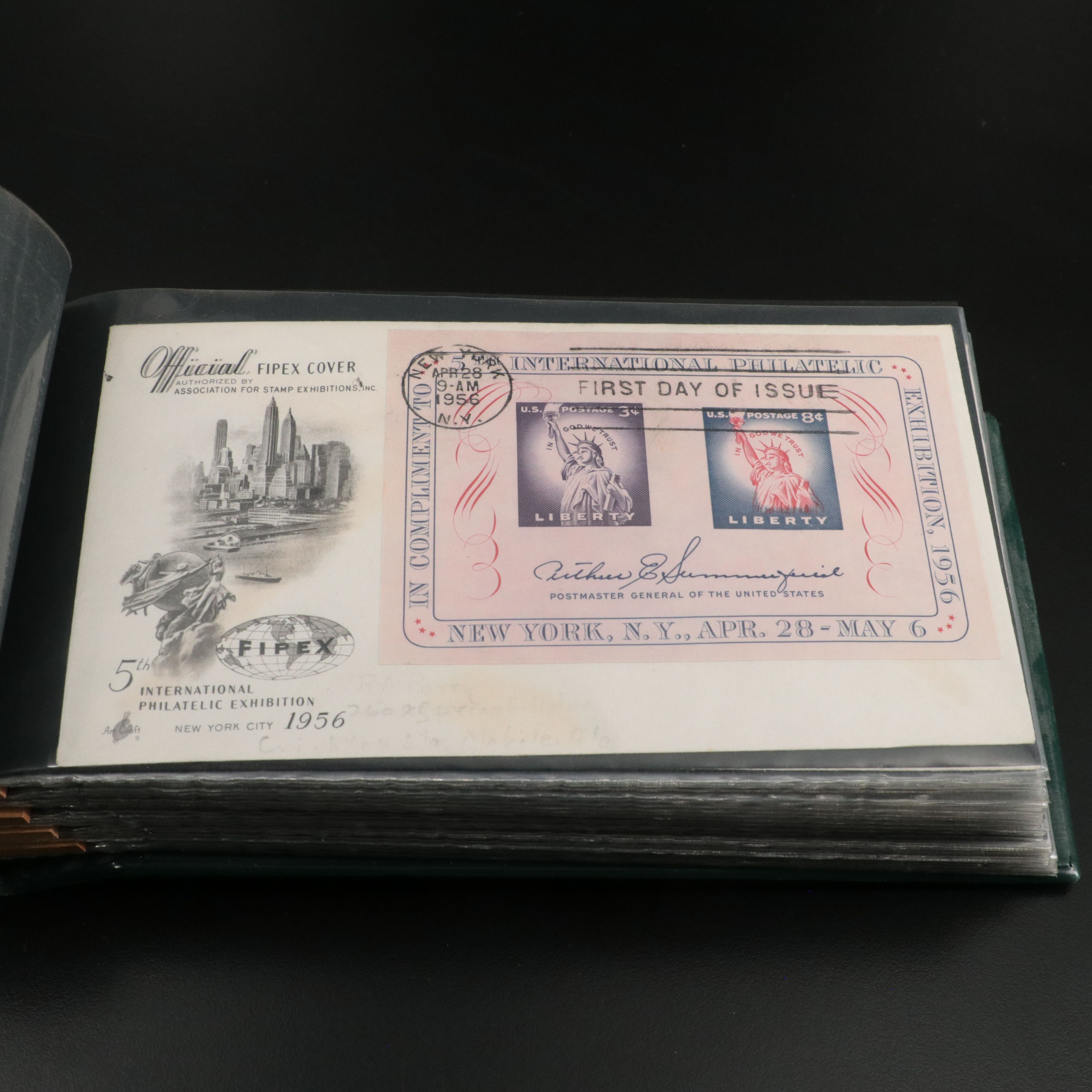 188 U.S. First Day Covers, 1950s to 1980s