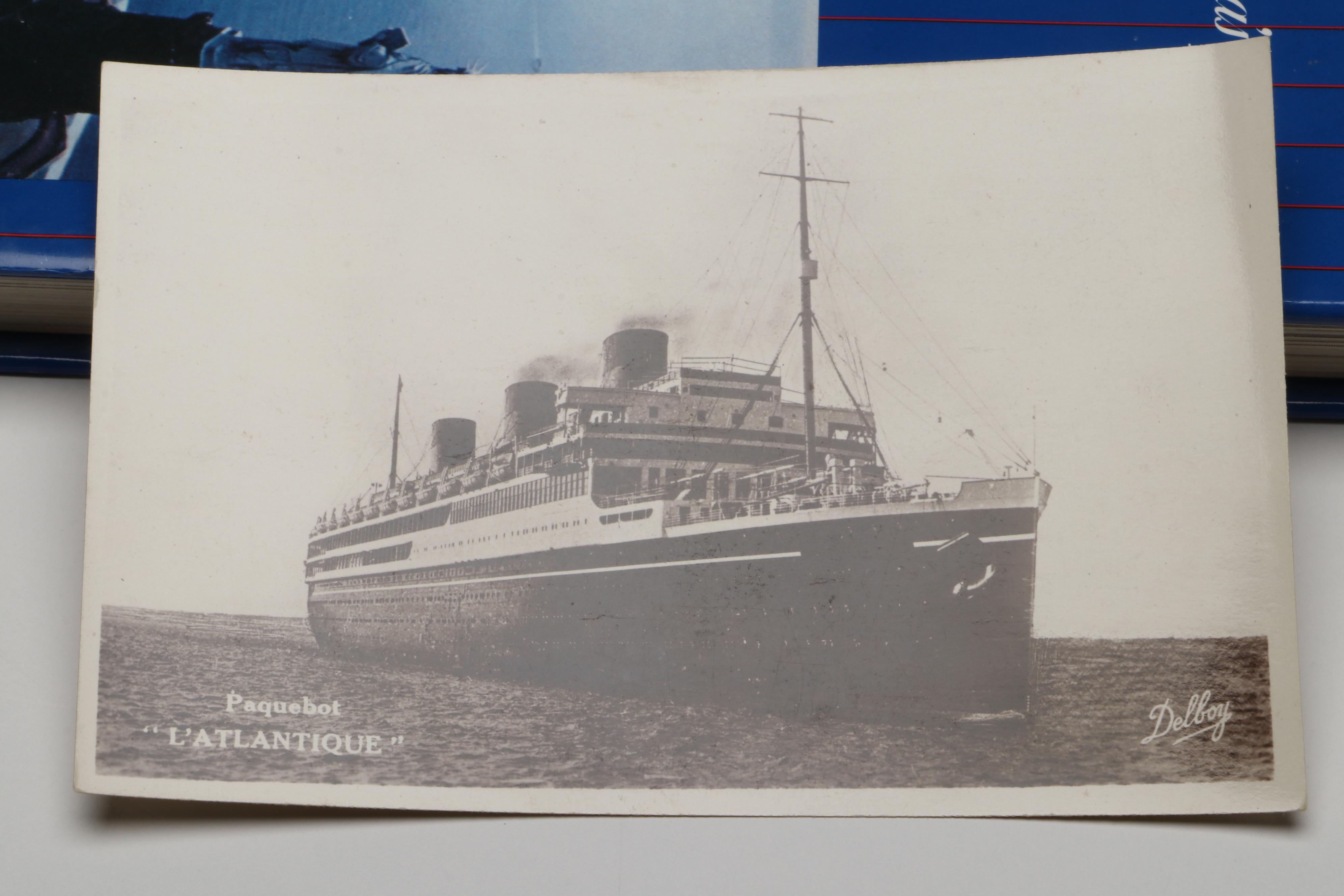 S.S. United States Tote, Flags, Paddle and More, Mid to Late 20th Century