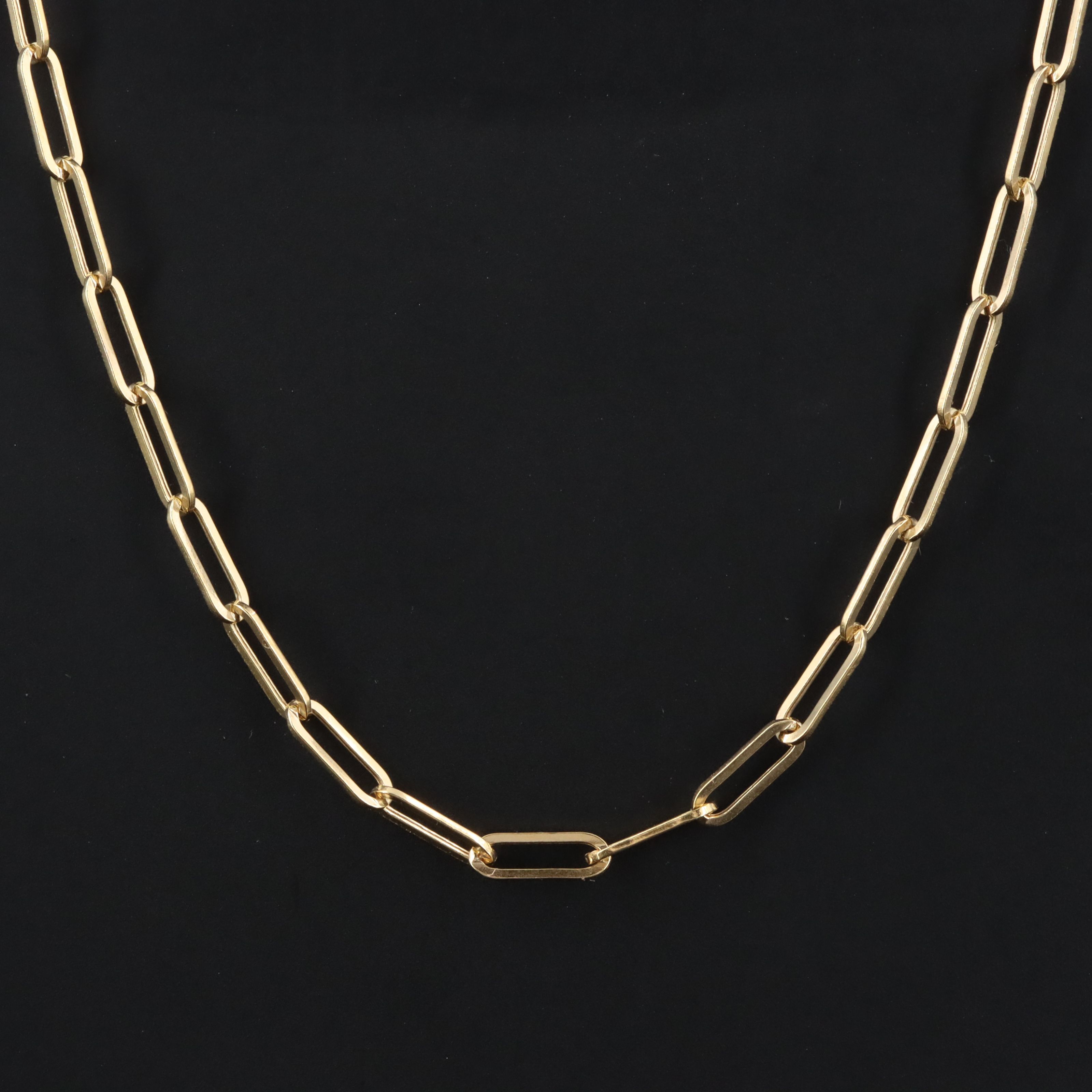 EFFY 14K Paper Clip Chain Necklace