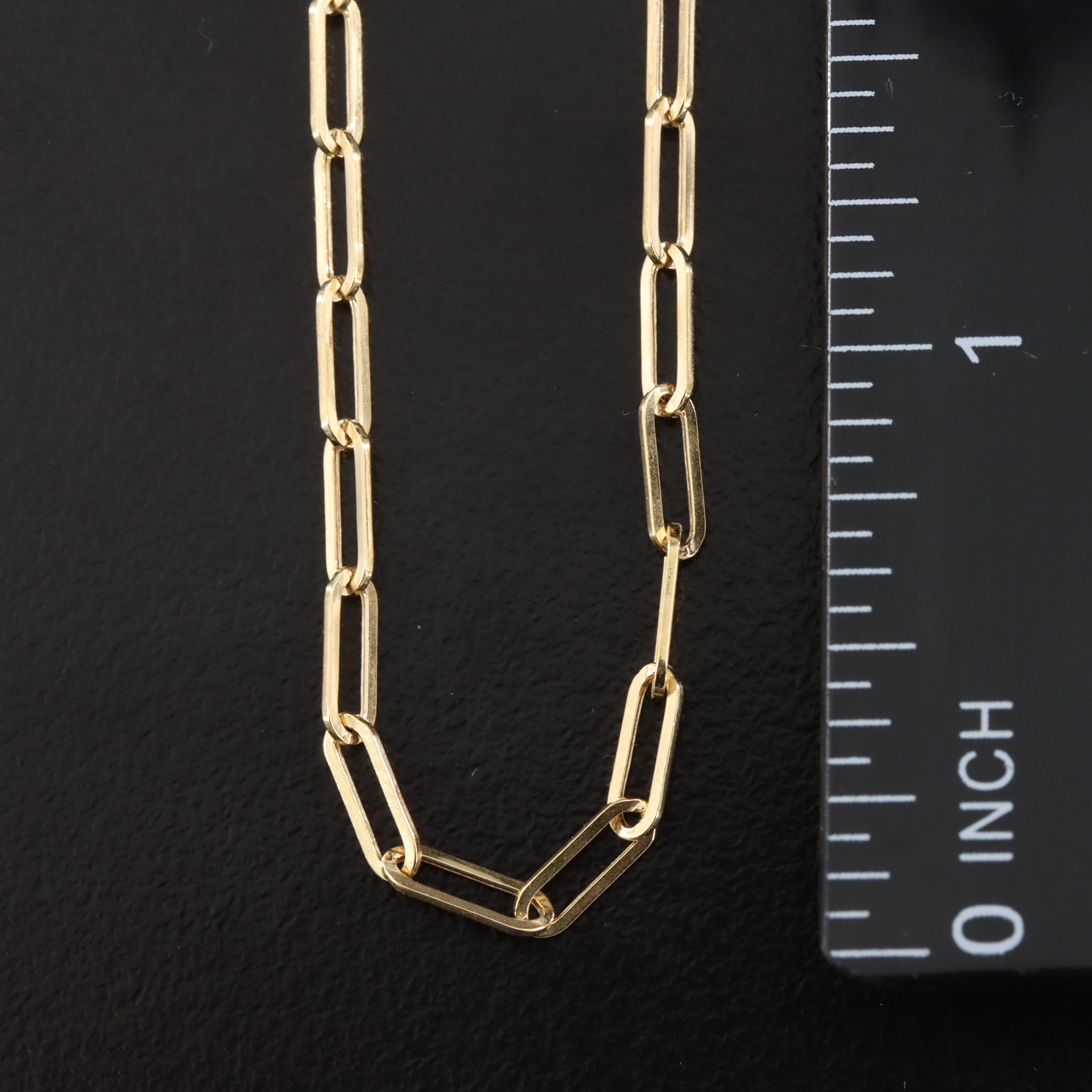 EFFY 14K Paper Clip Chain Necklace