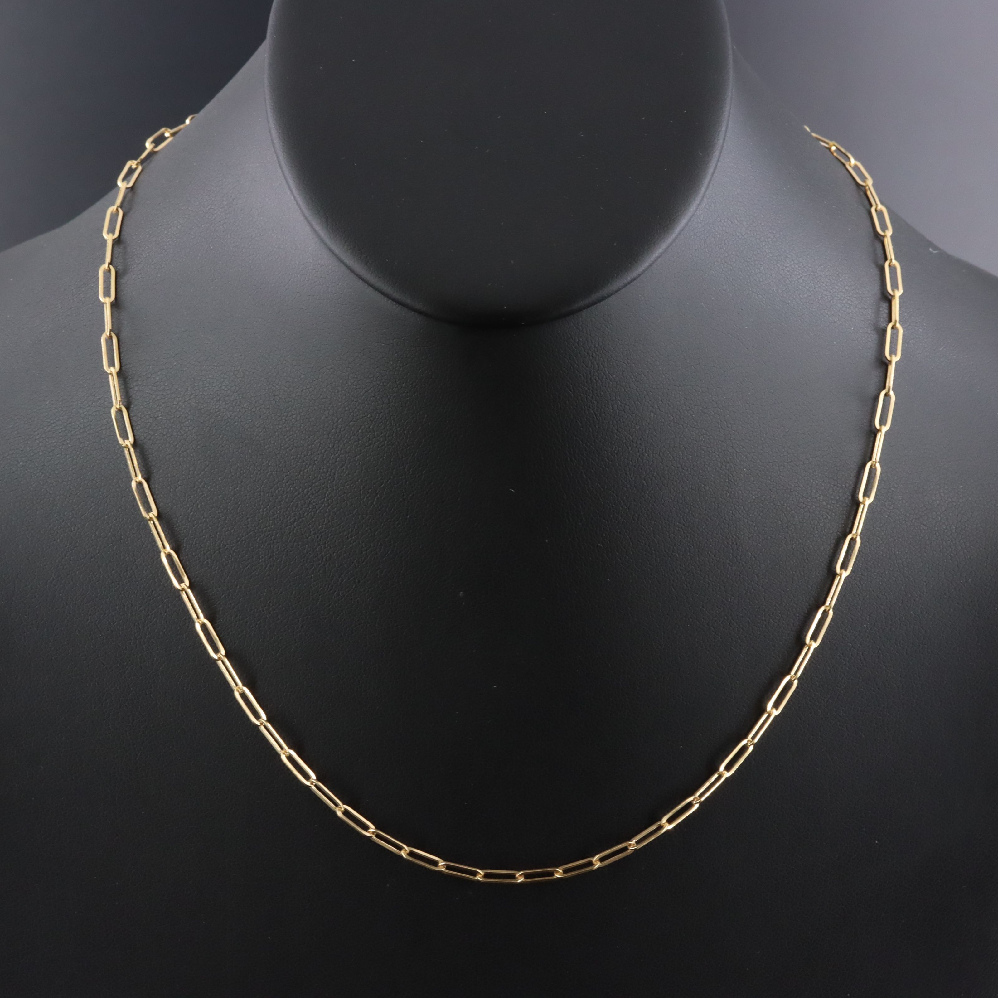 EFFY 14K Paper Clip Chain Necklace