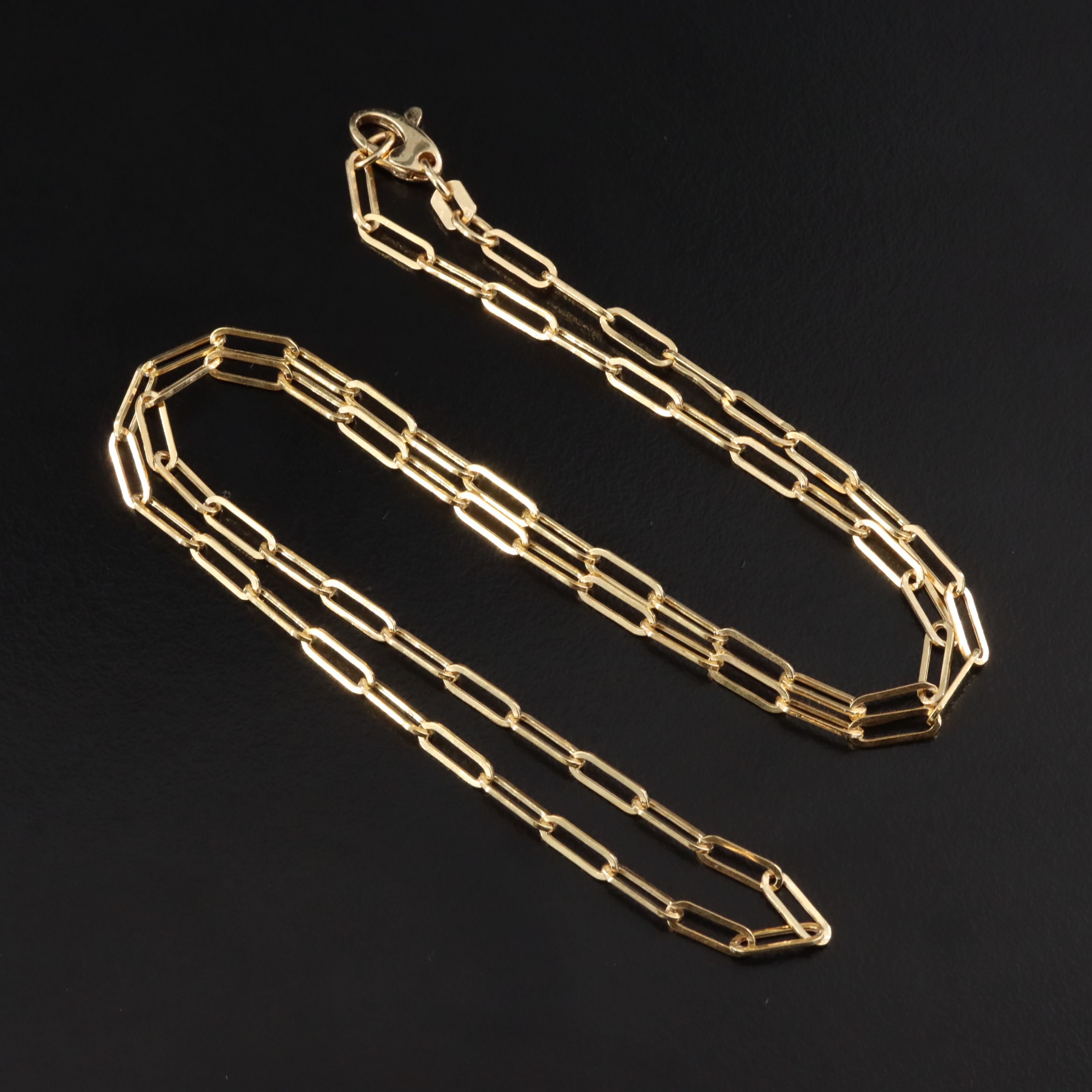 EFFY 14K Paper Clip Chain Necklace
