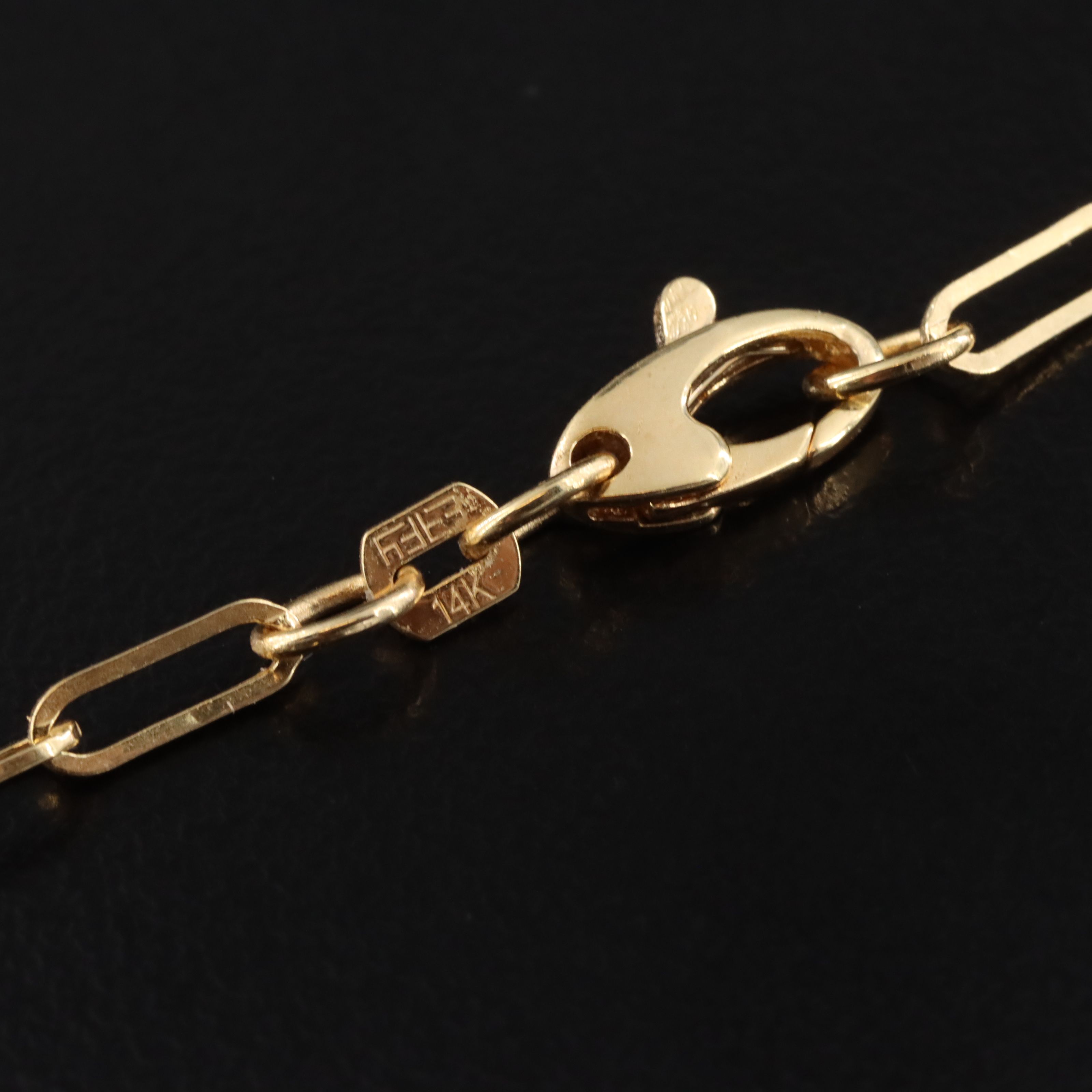 EFFY 14K Paper Clip Chain Necklace