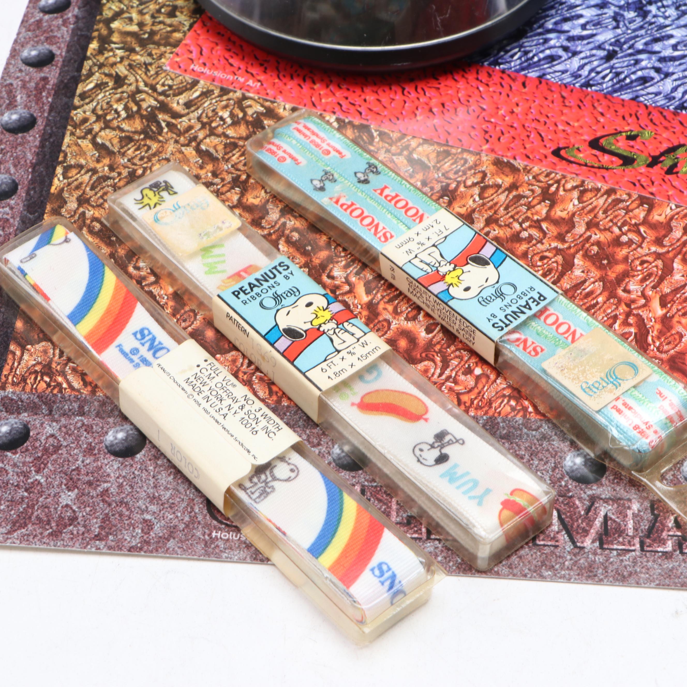 Peanuts Snoopy Stylus Pens, Ribbons and Watches with Kaleidoscope and More