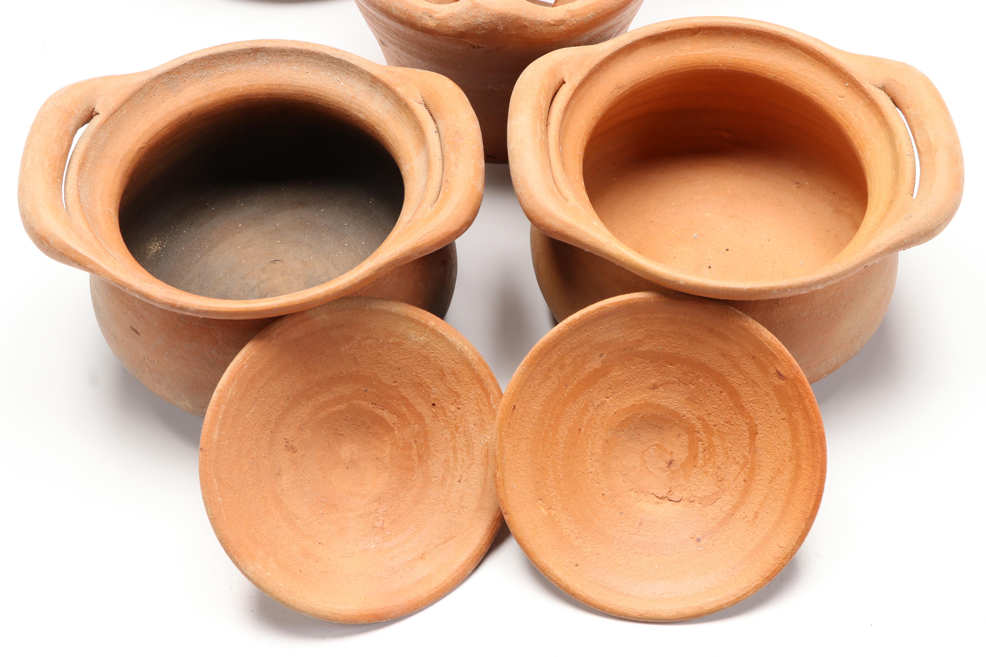 Clay Cooking Cocottes with "Love Brunch" Cookbook