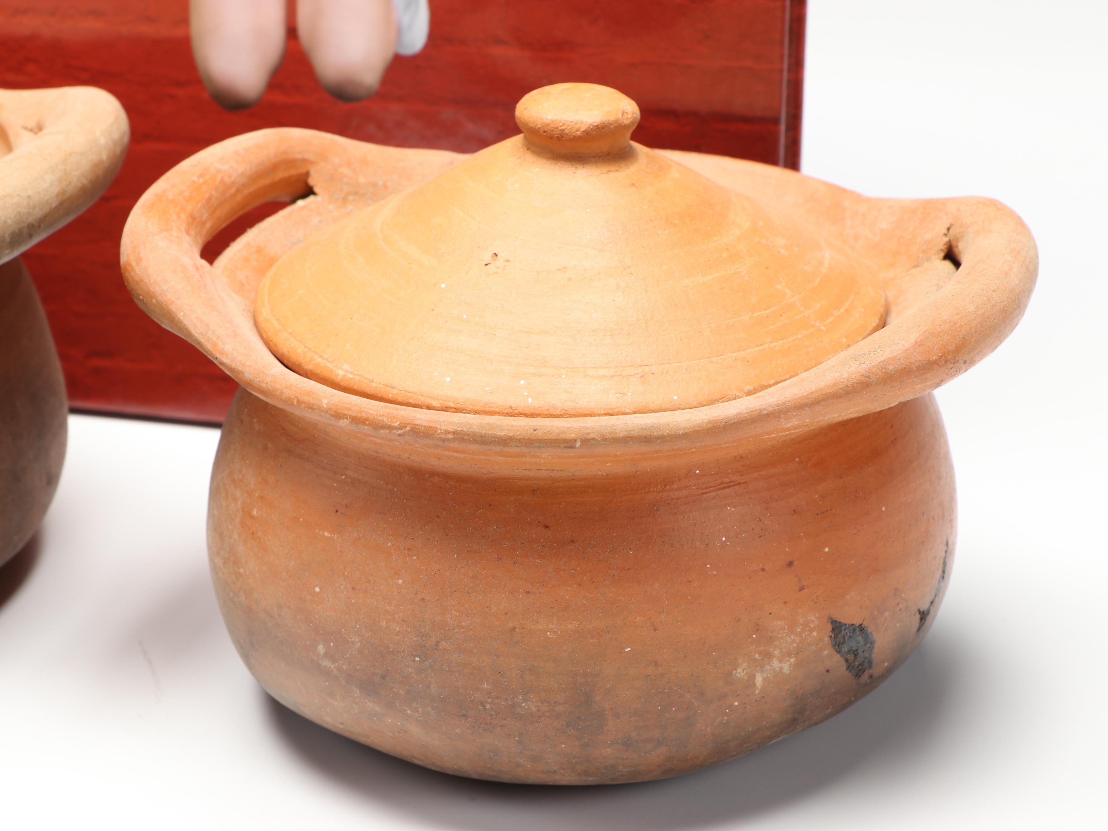 Clay Cooking Cocottes with "Love Brunch" Cookbook