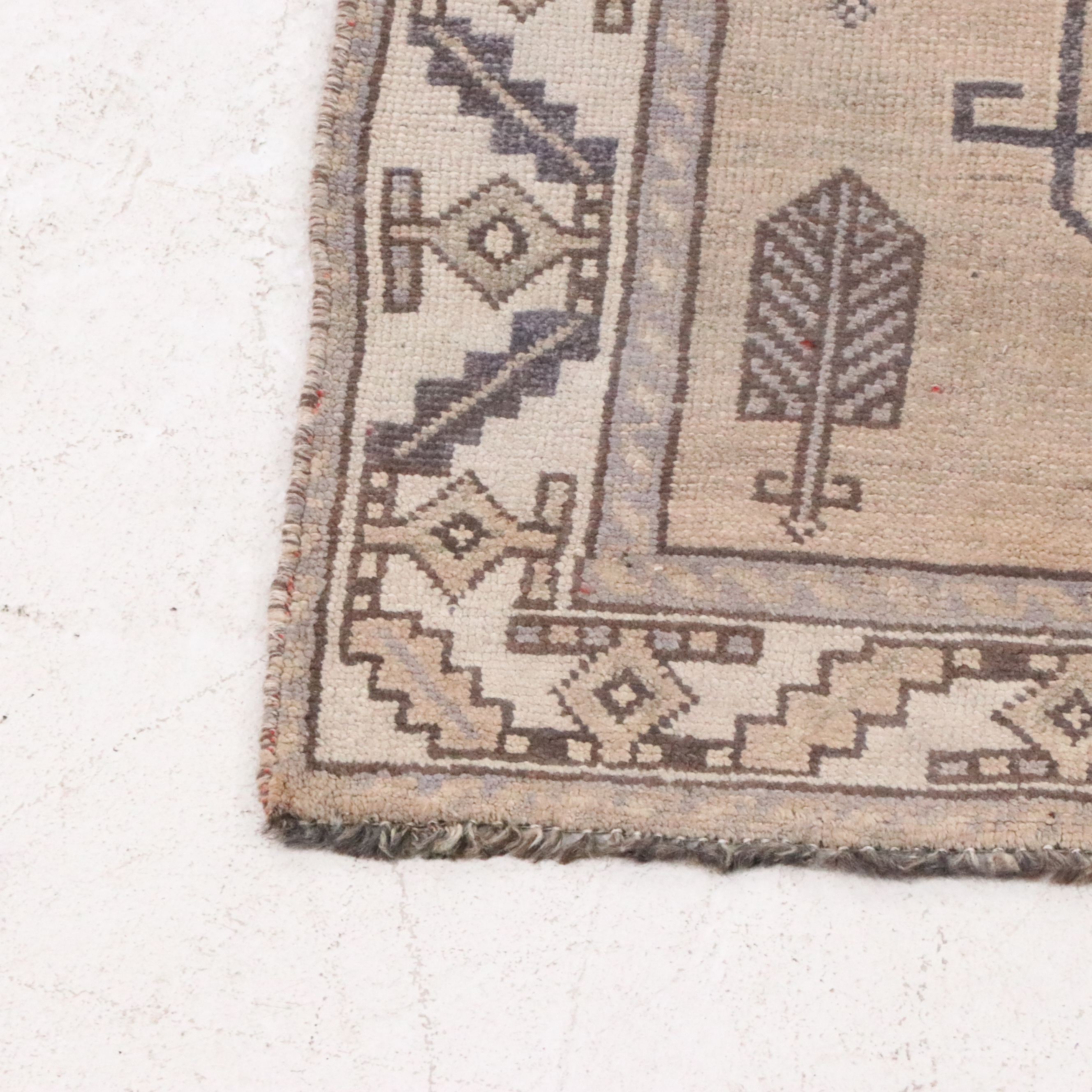 4'10 x 9'1 Hand-Knotted Afghan Tribal Area Rug