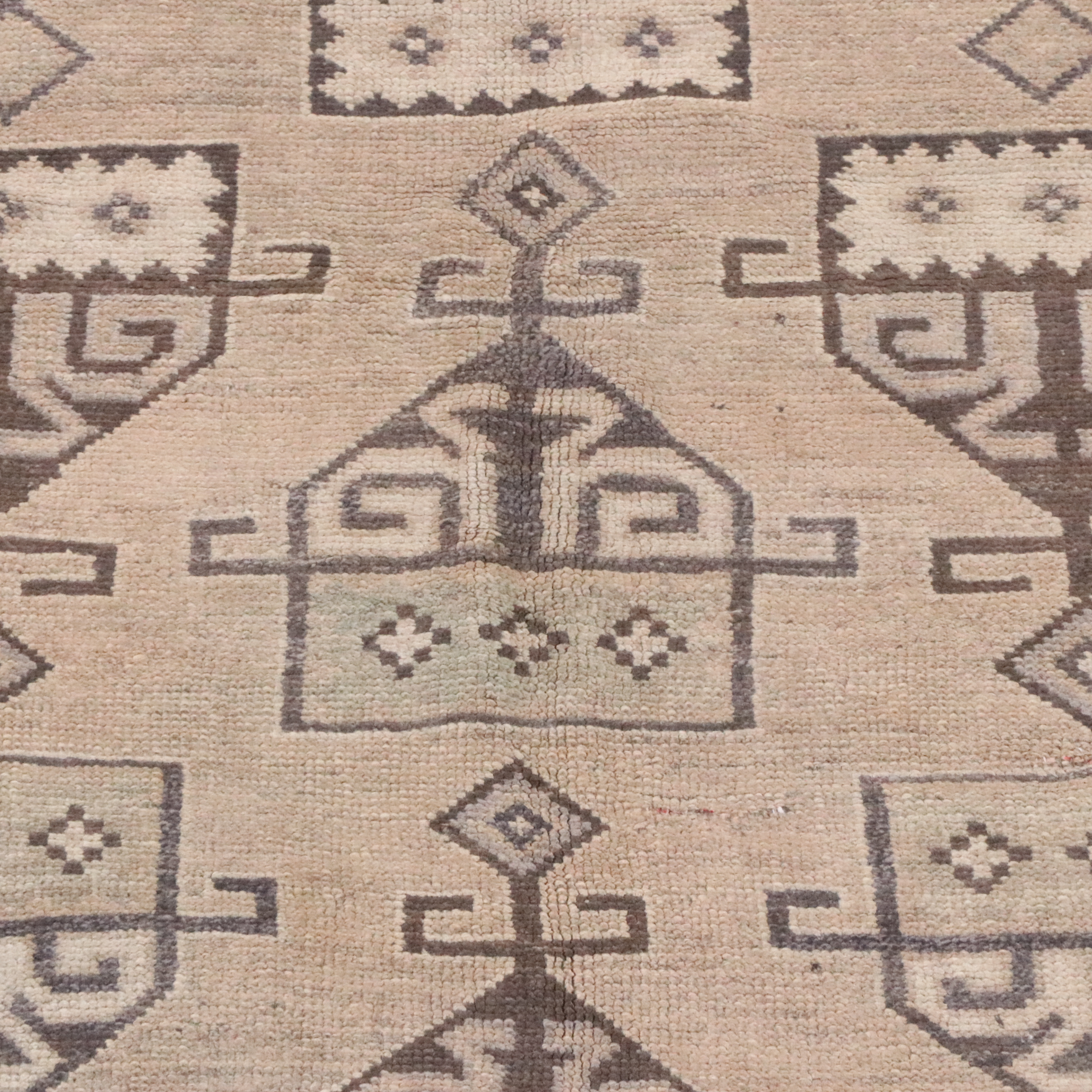 4'10 x 9'1 Hand-Knotted Afghan Tribal Area Rug