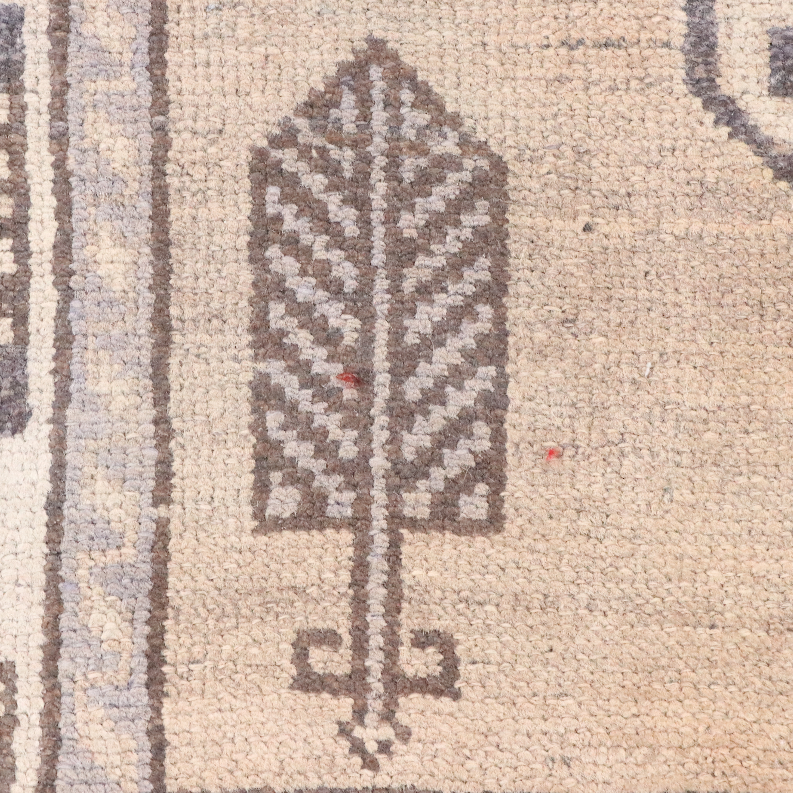 4'10 x 9'1 Hand-Knotted Afghan Tribal Area Rug