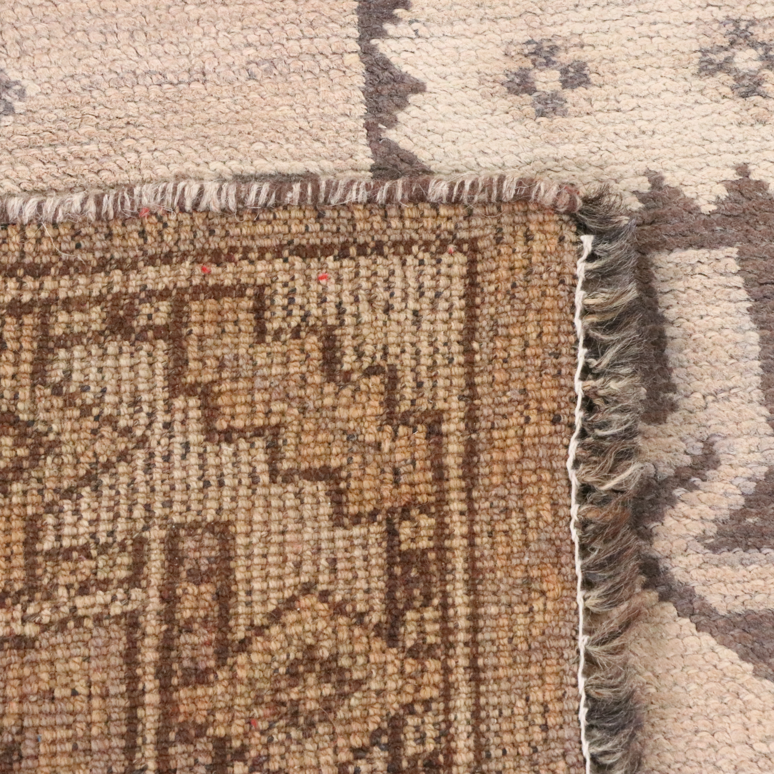 4'10 x 9'1 Hand-Knotted Afghan Tribal Area Rug