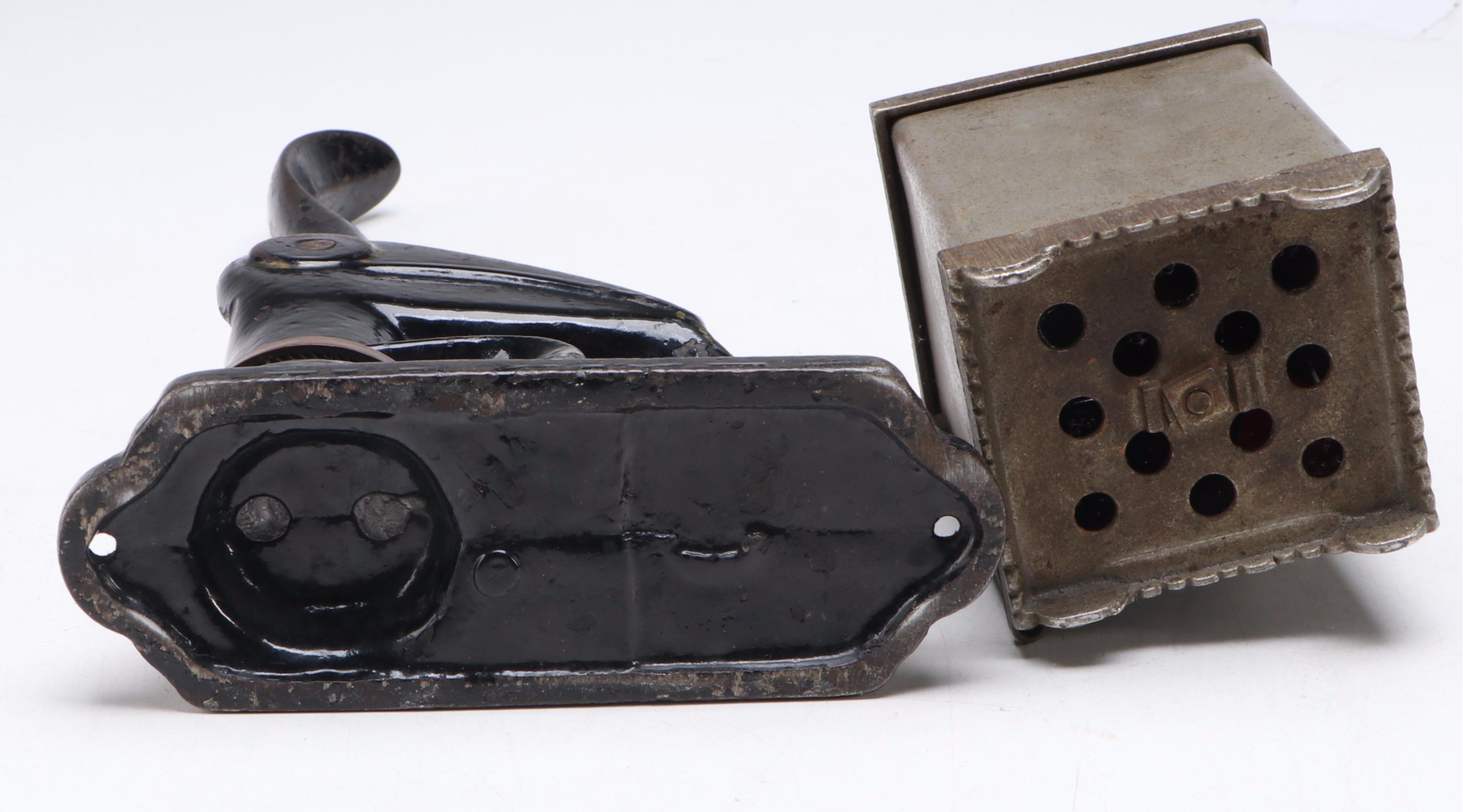 "Retirement Fund" Figural Ceramic Coin Bank, Swiss Pennant Flags and More