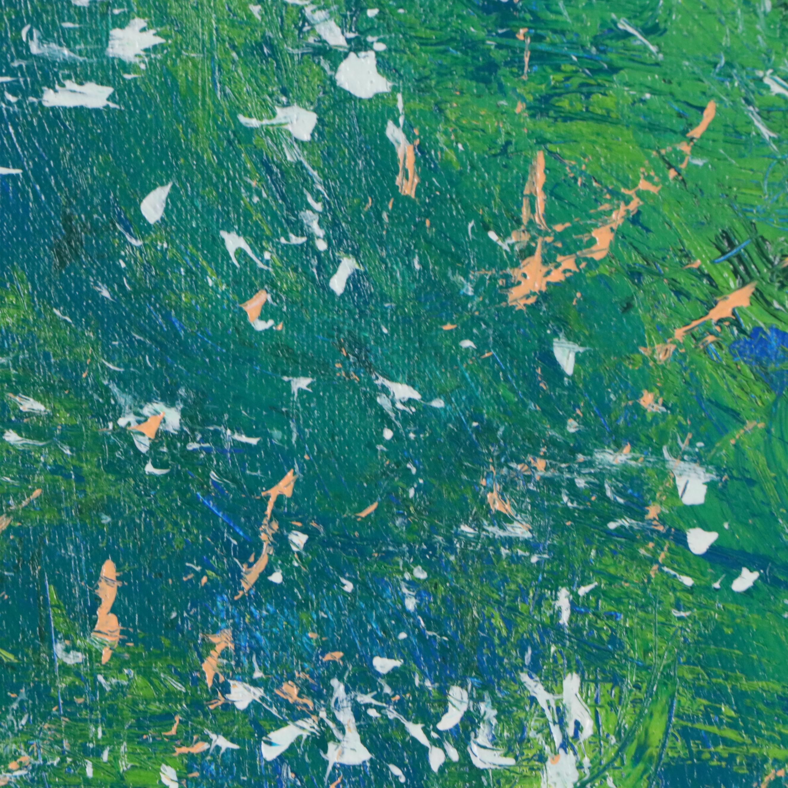 Xie Abstract Oil Painting, 21st Century