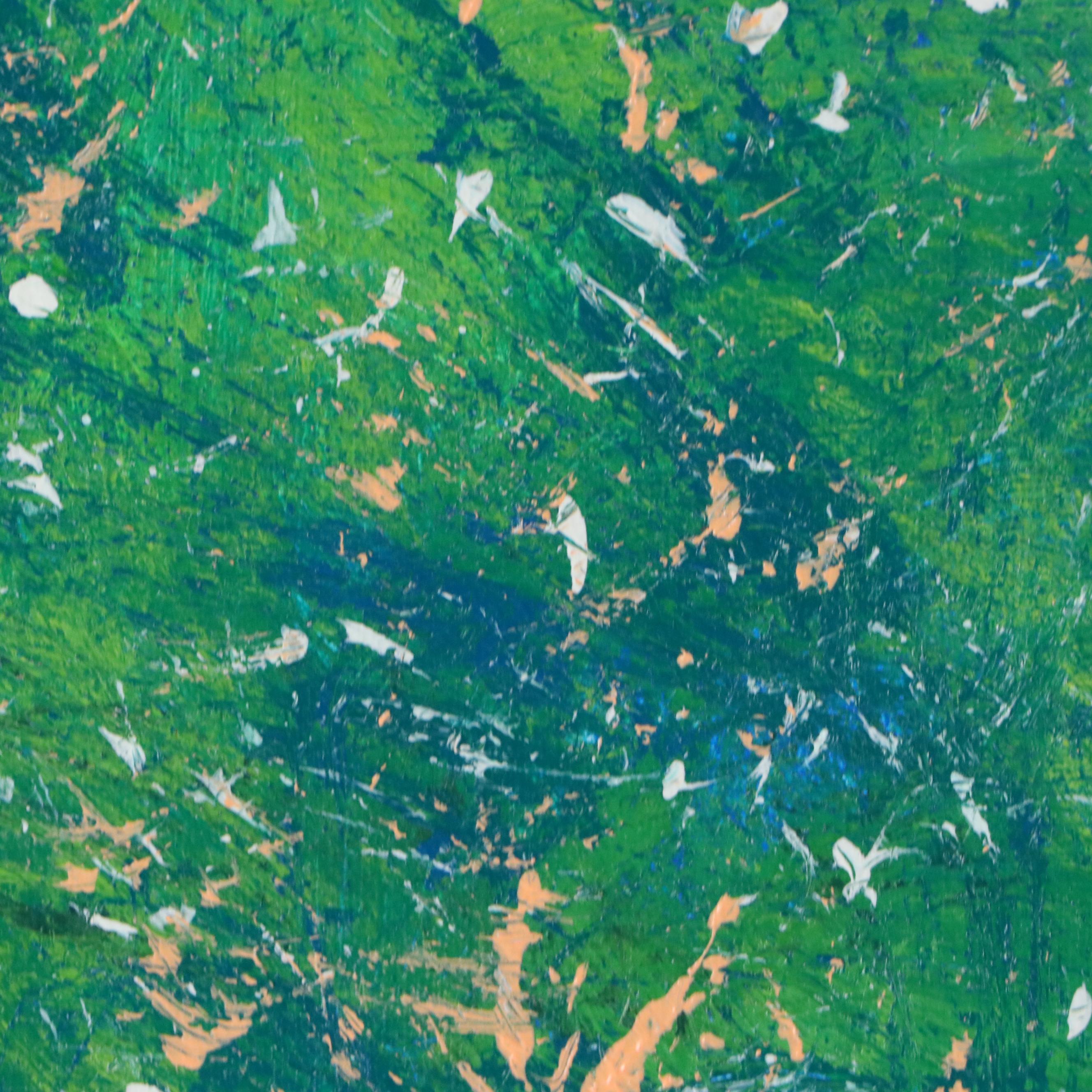 Xie Abstract Oil Painting, 21st Century