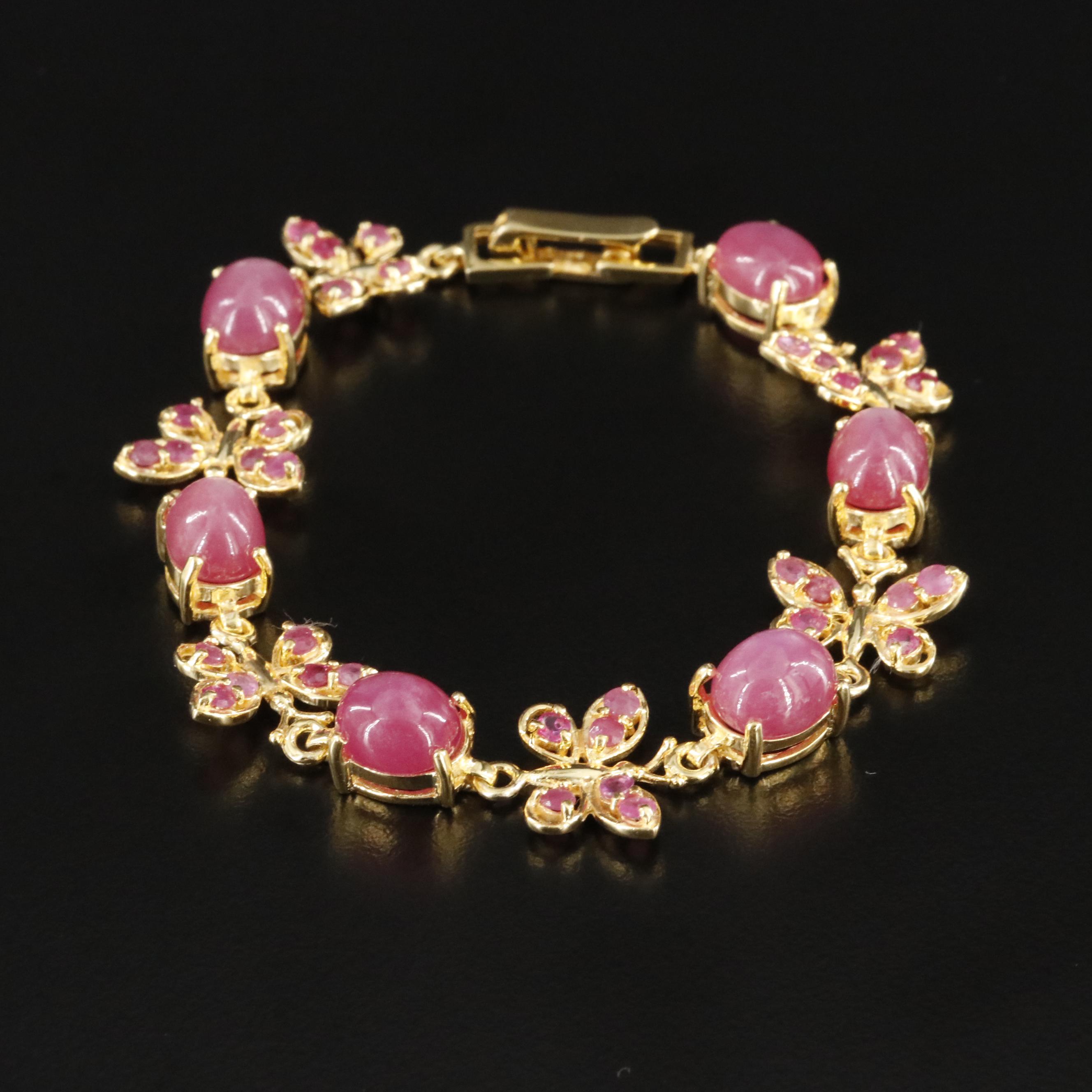 Sterling Ruby Bracelet