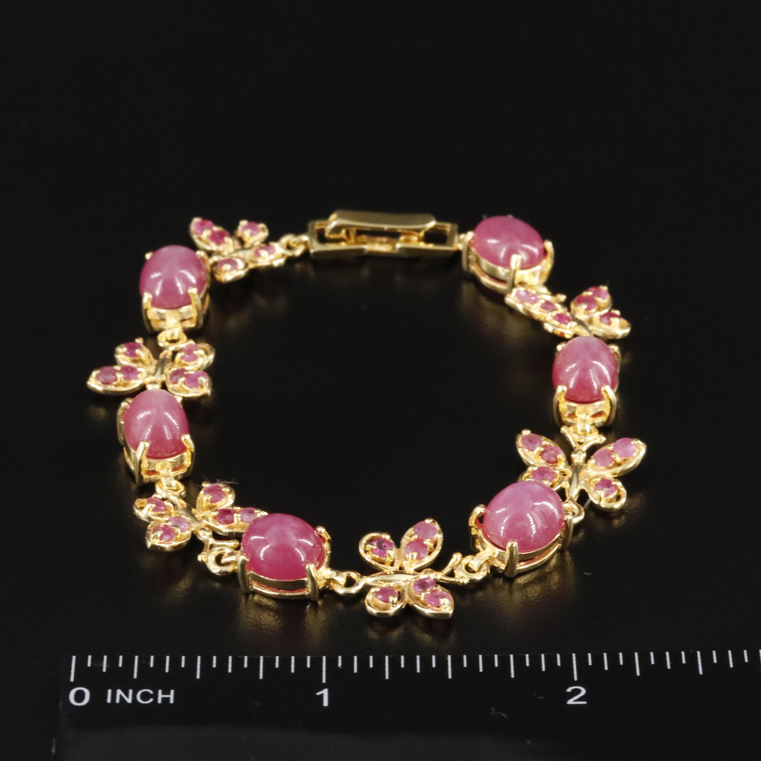 Sterling Ruby Bracelet
