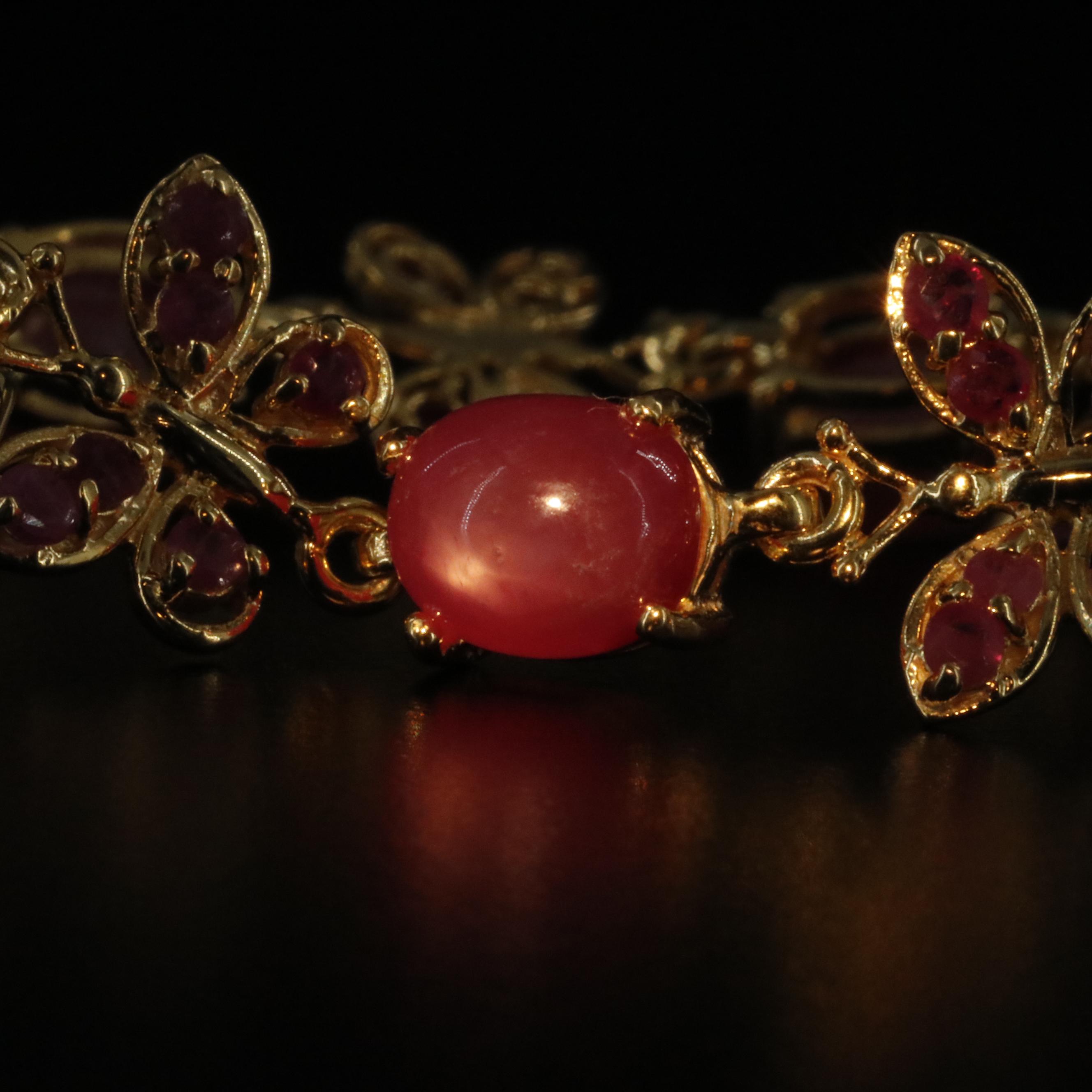 Sterling Ruby Bracelet