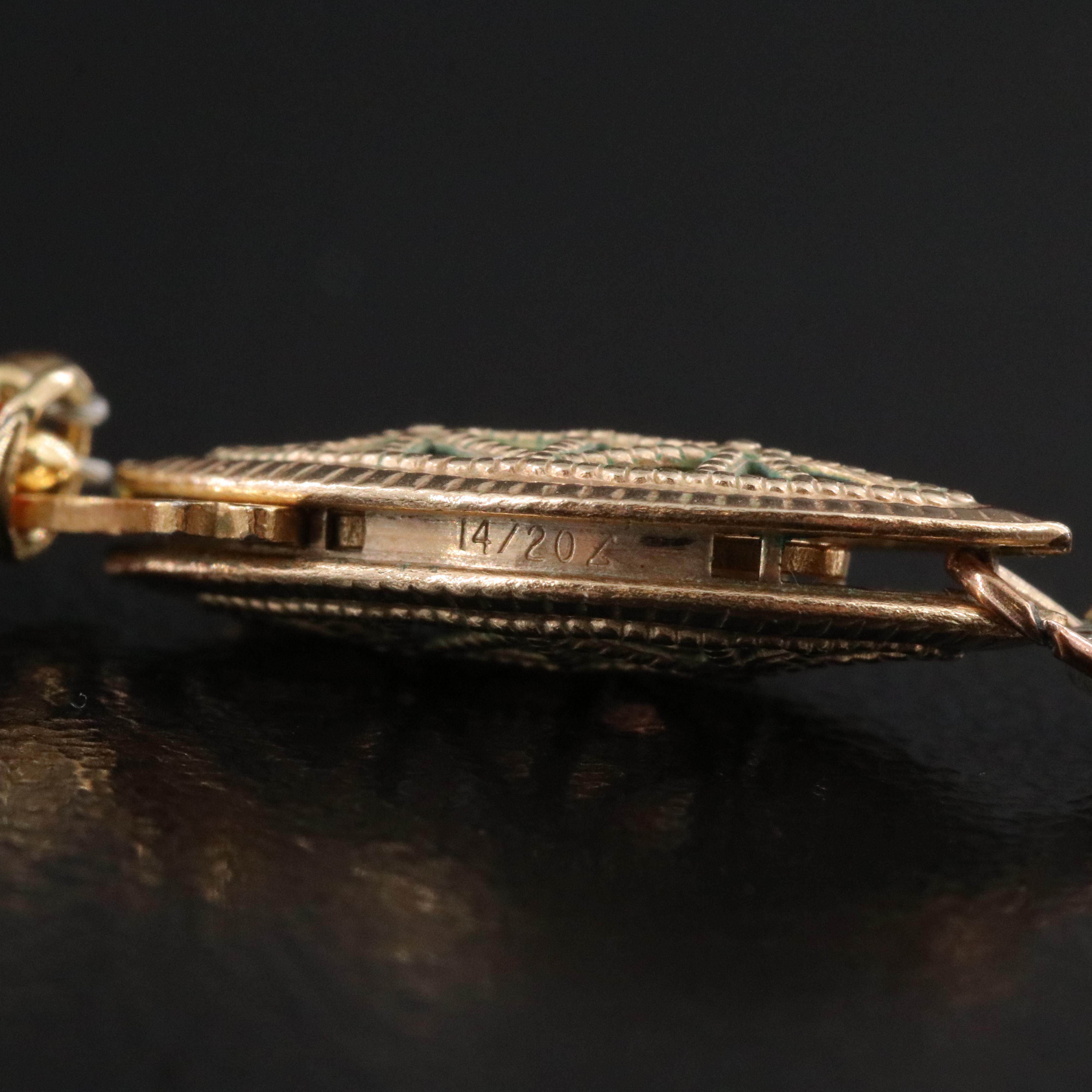 Gold-Filled Coral Necklace