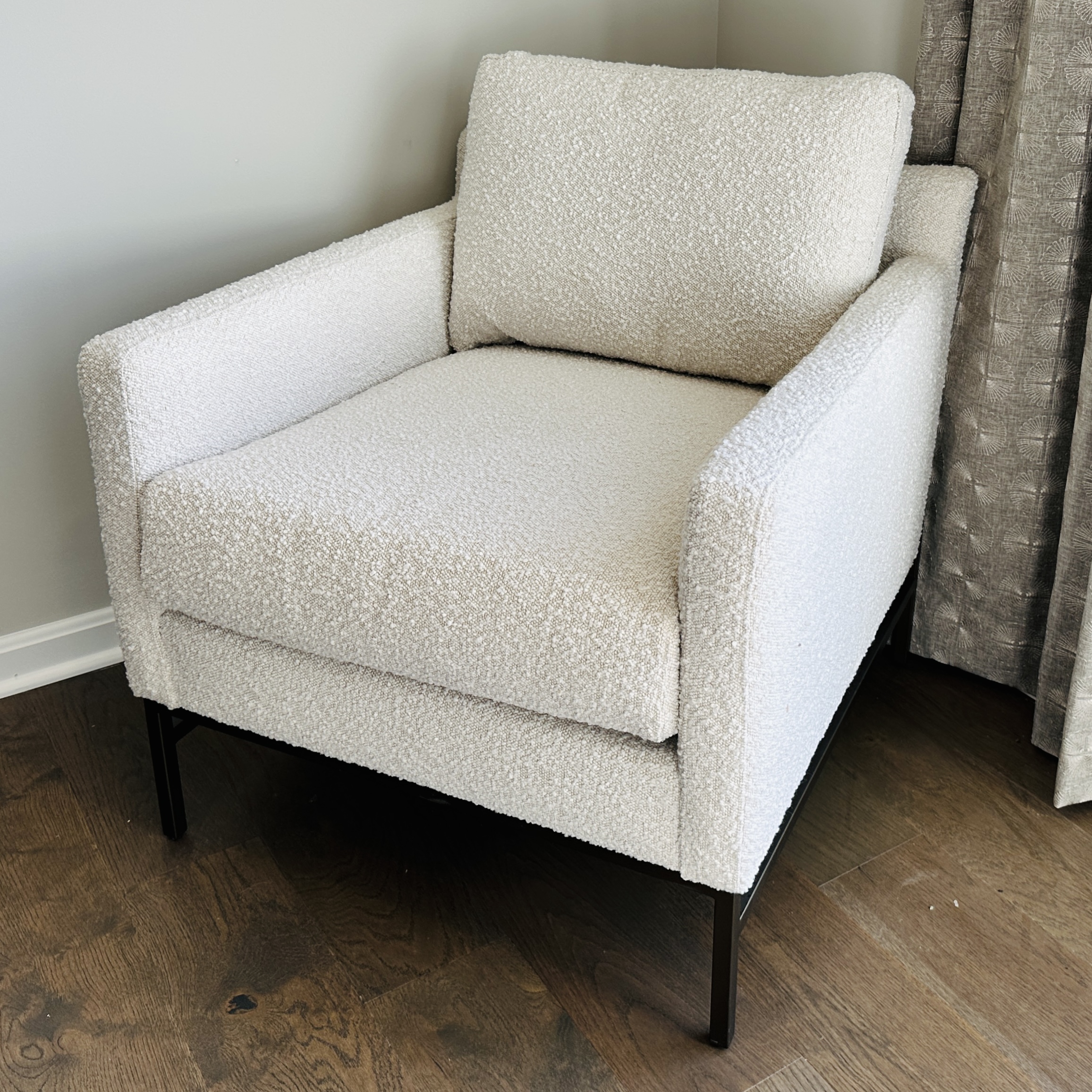 Four Hands "Vanna" Boucle Upholstered Armchair