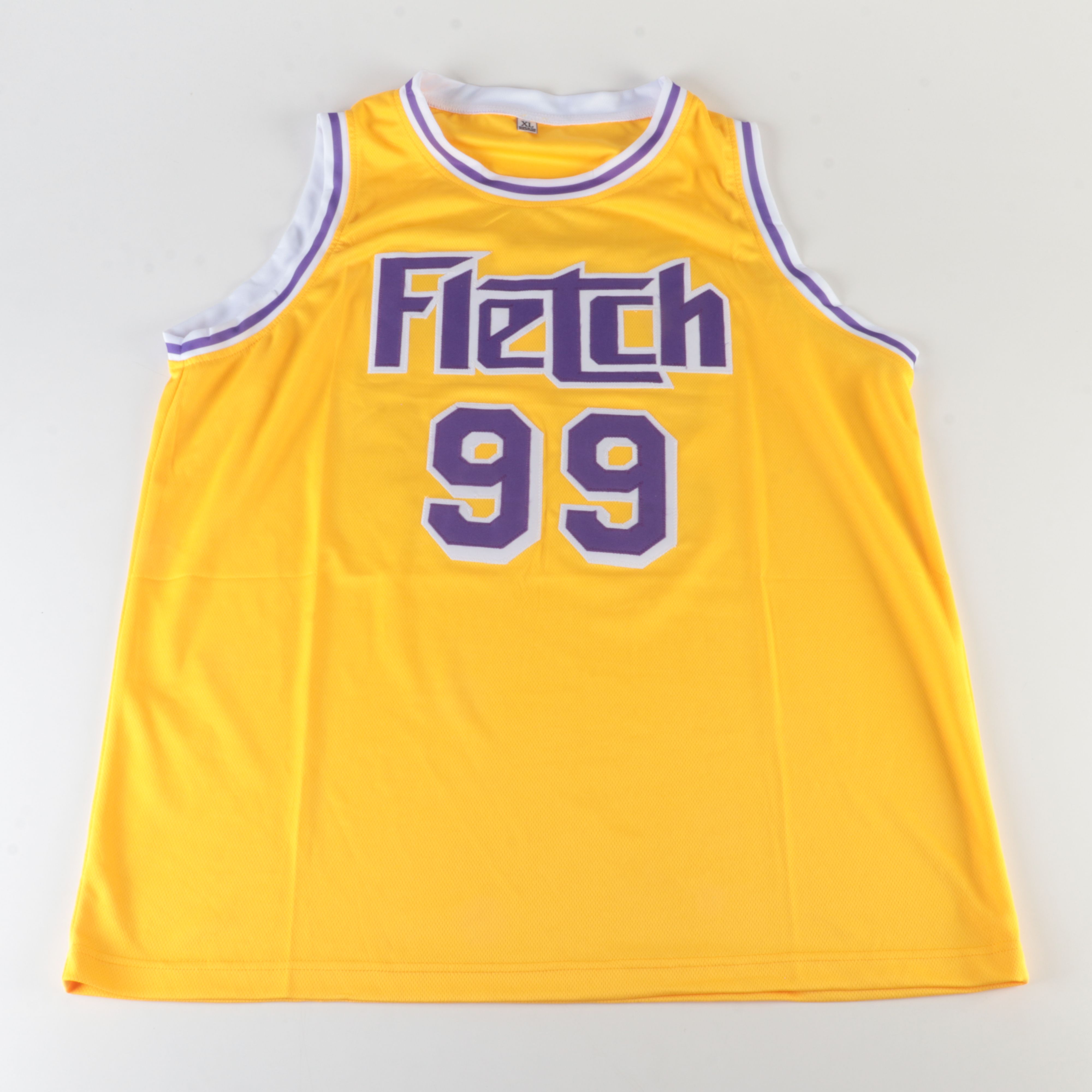 Chevy Chase Signed "Fletch" Los Angeles Lakers Basketball Jersey, Beckett