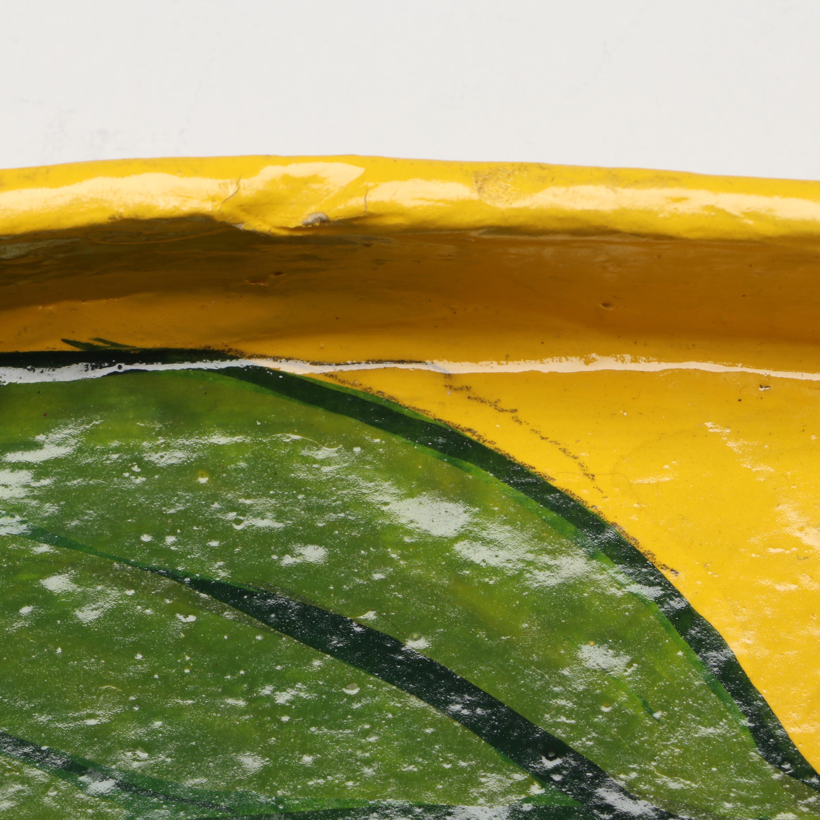 Thai Rosenthal-Netter Hand-Painted Papier-Mâché Tray