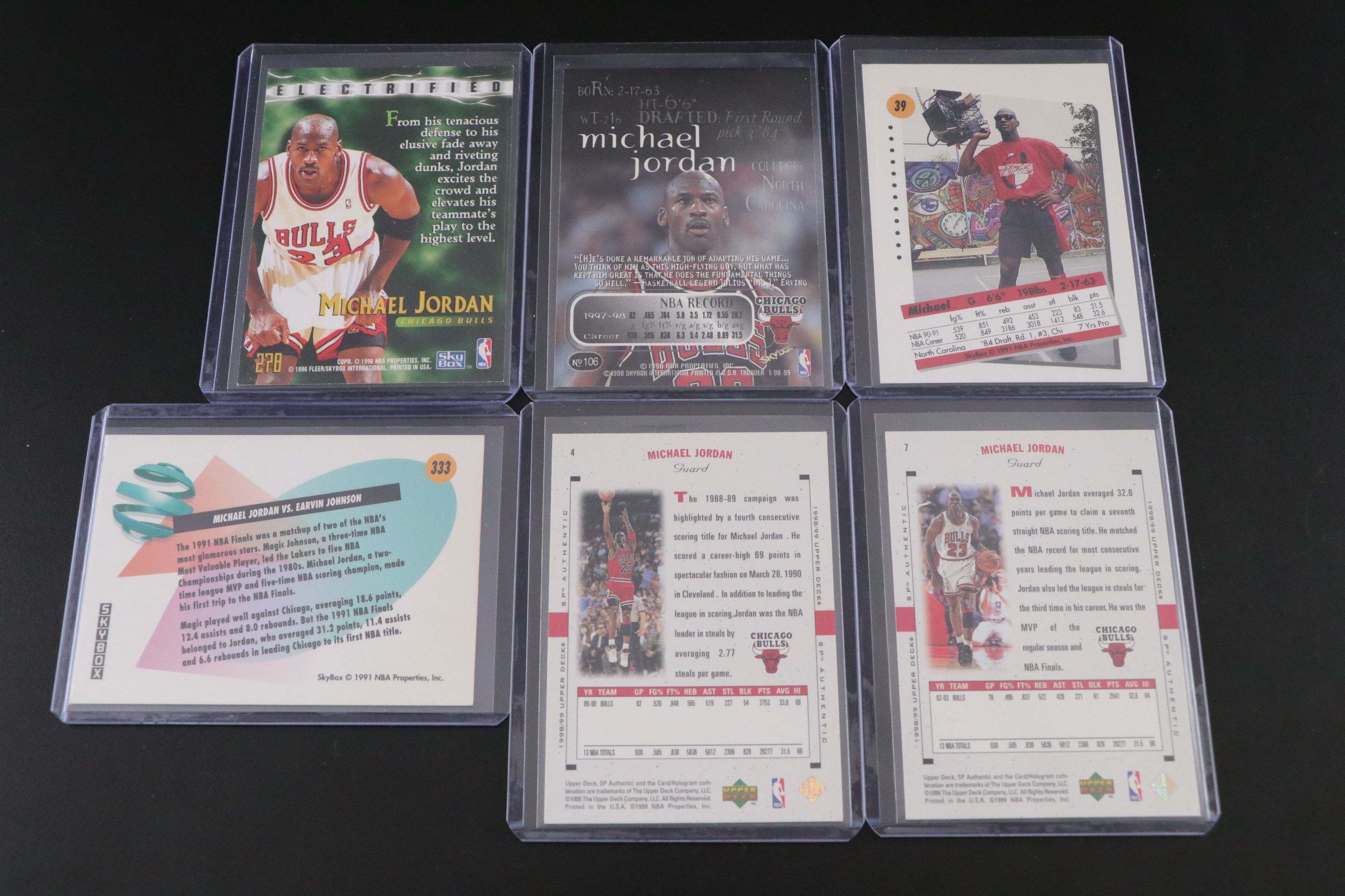 Michael Jordan NBA Trading Card Collection, 1989–2007