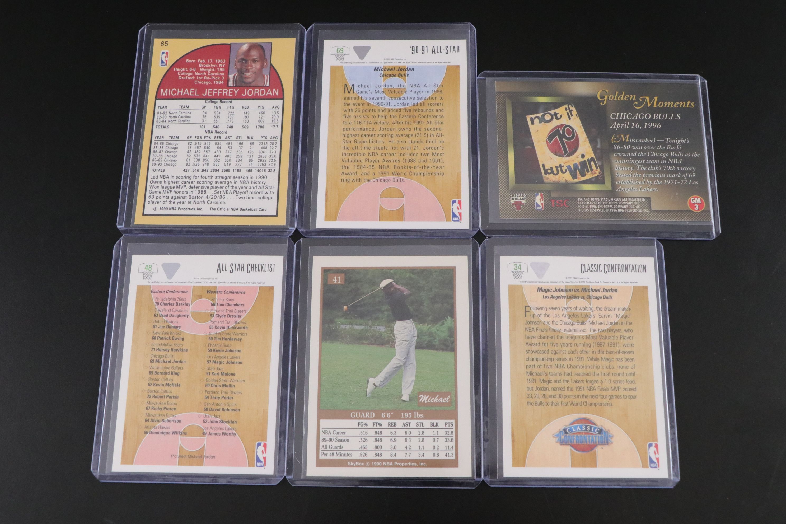 Michael Jordan NBA Trading Card Collection, 1989–2007