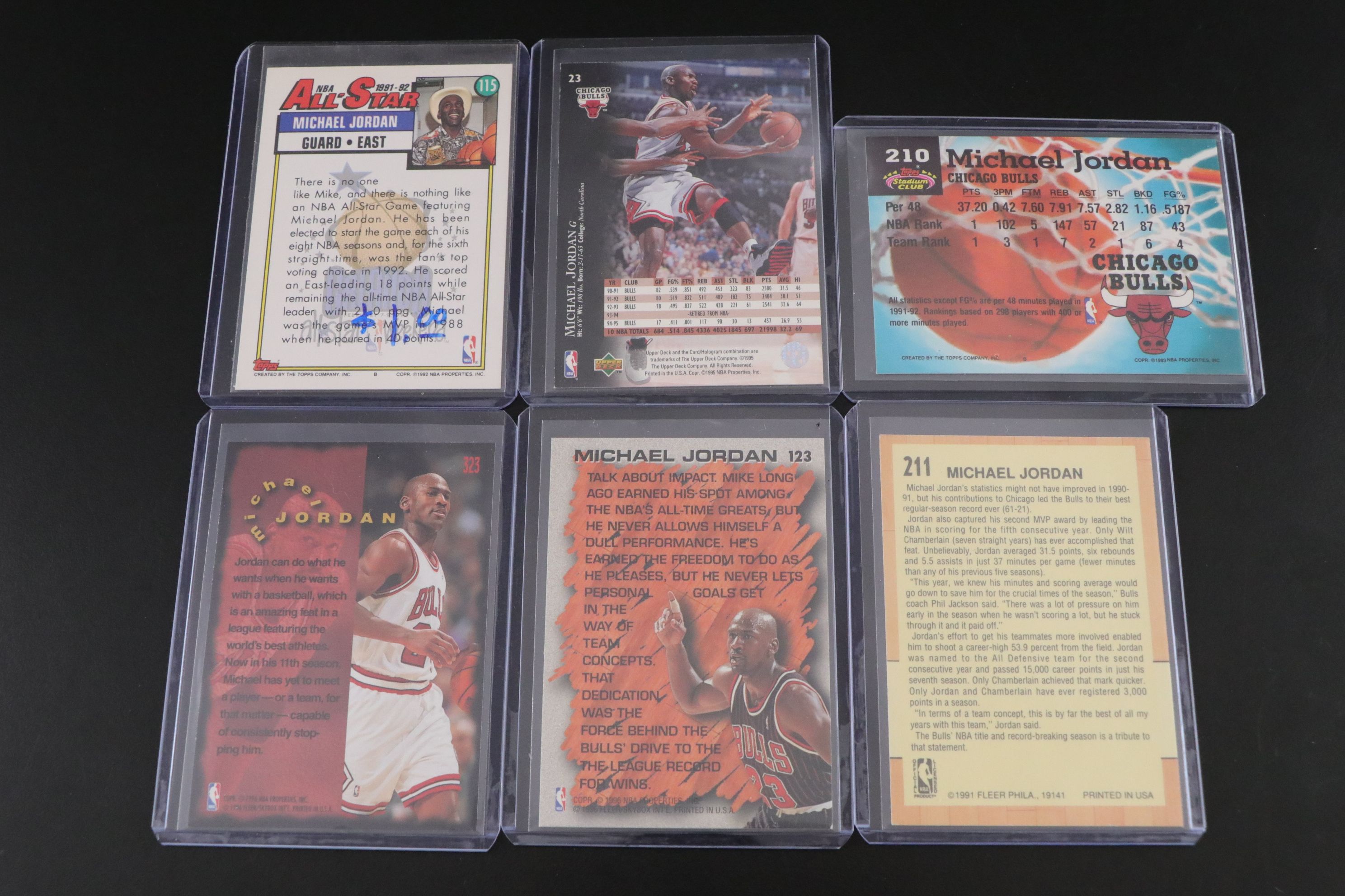 Michael Jordan NBA Trading Card Collection, 1989–2007