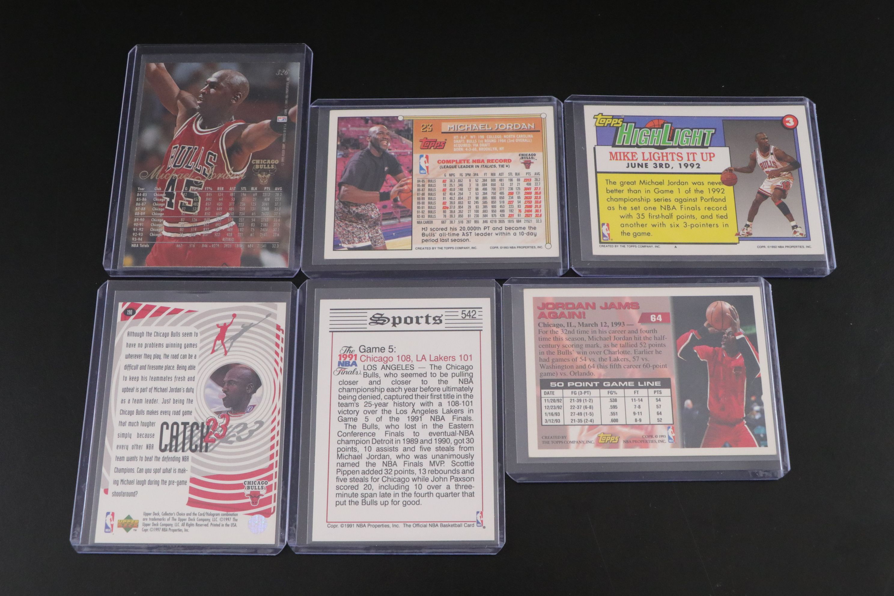 Michael Jordan NBA Trading Card Collection, 1989–2007