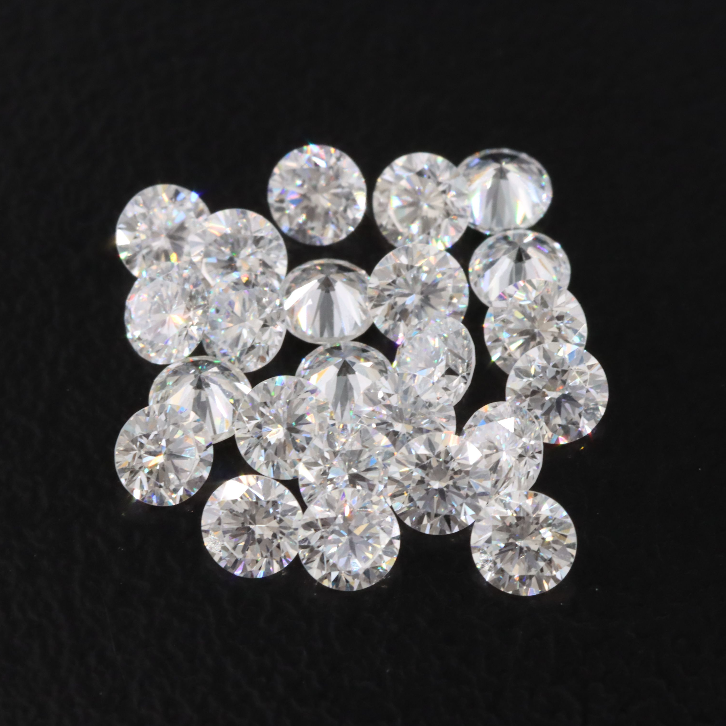 Loose 3.02 CTW Lab Grown Diamond Lot