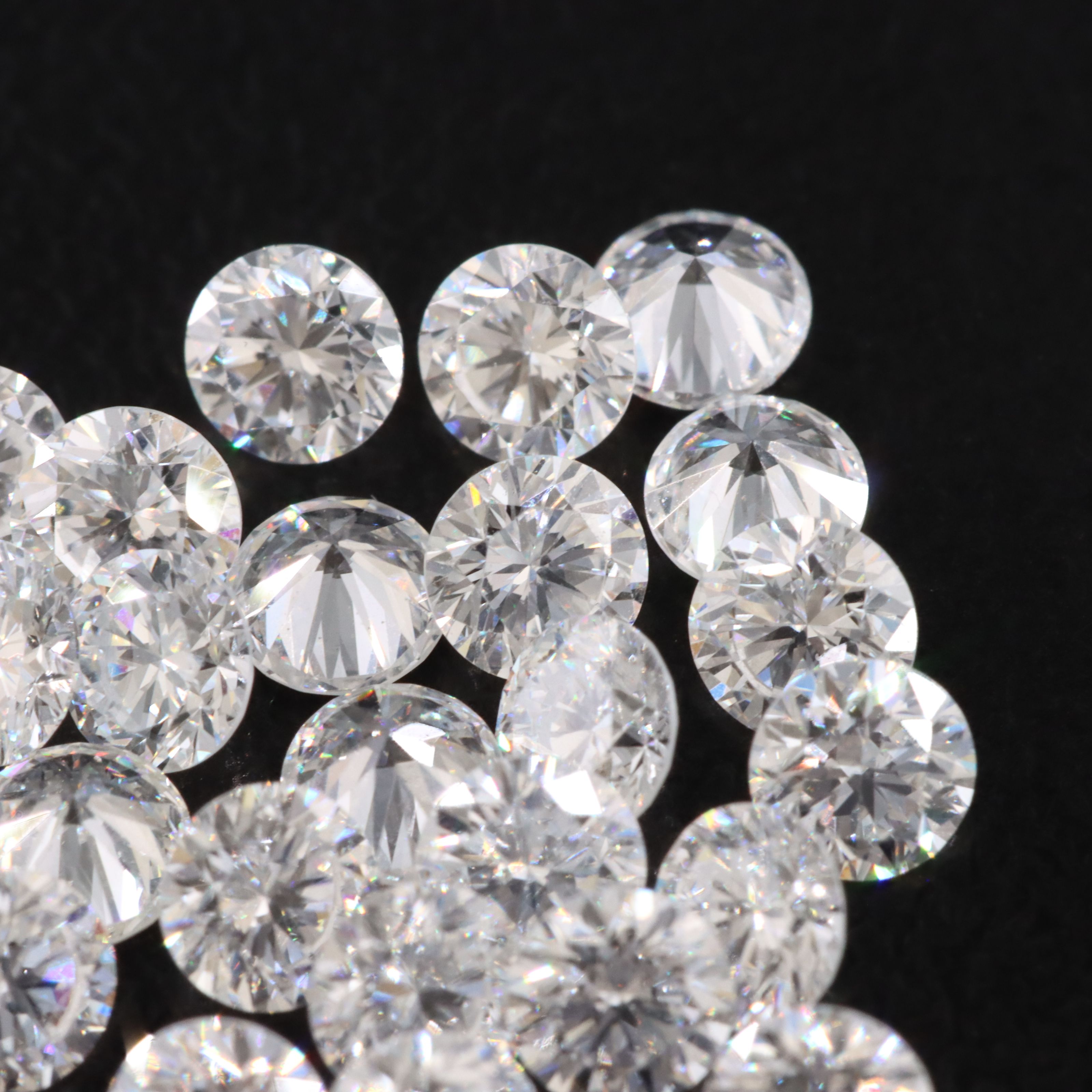 Loose 3.02 CTW Lab Grown Diamond Lot