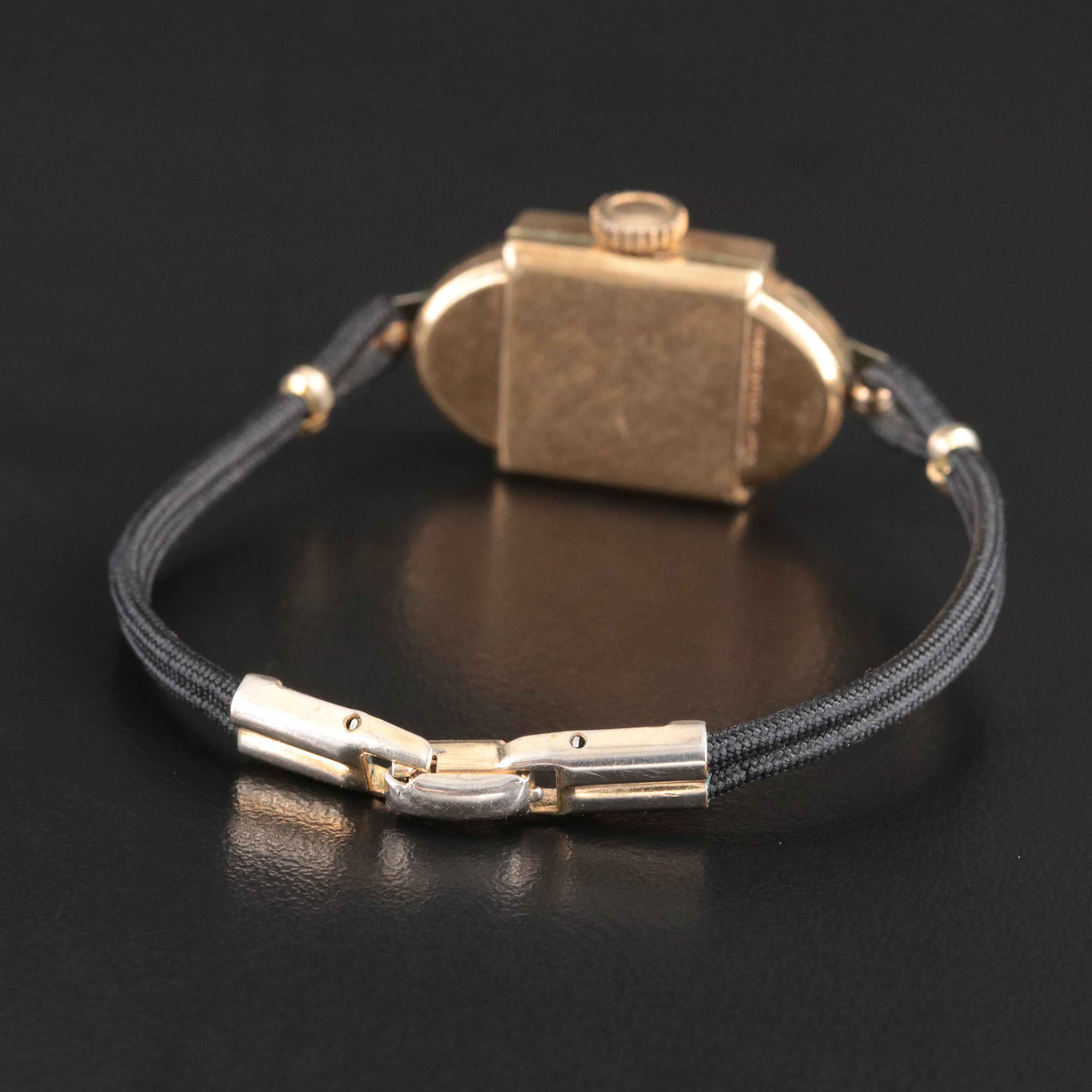 Waltham Vintage Fancy Lug Gold-Filled Watch