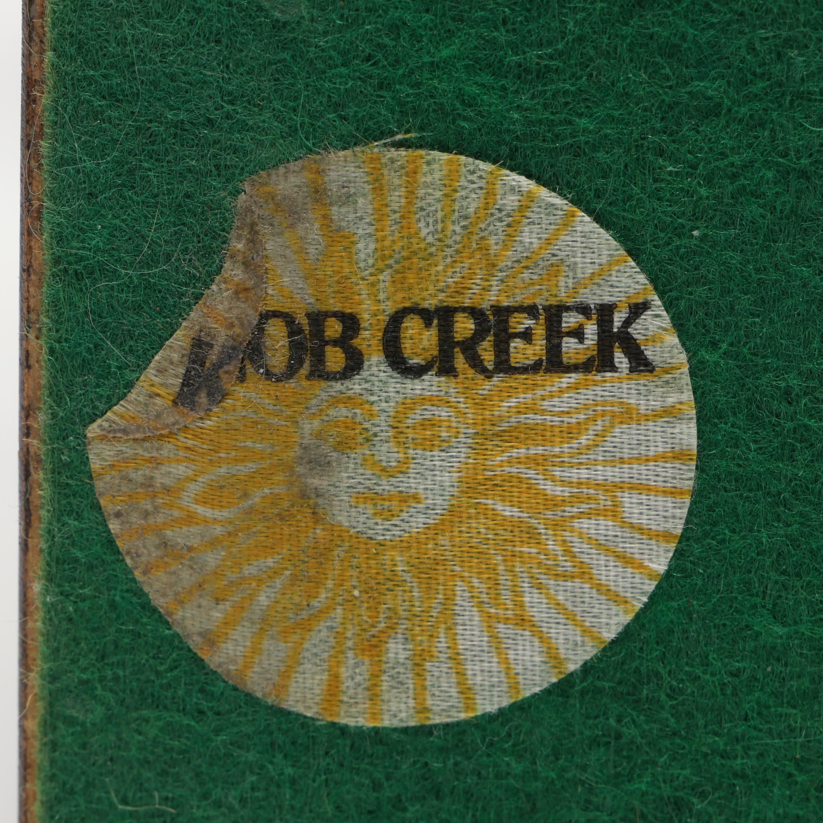 Knob Creek Nautical Wood and Brass Sextant Table Lamp, 20th Century