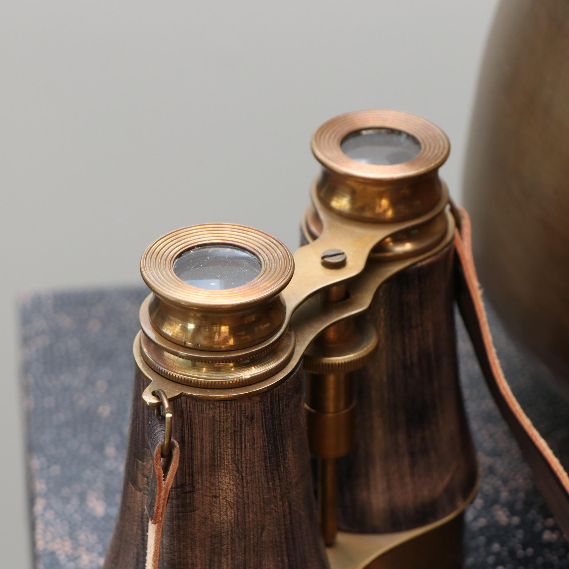 Brass Tone Metal Bowls, Faux Lizard Boxes, and More Décor