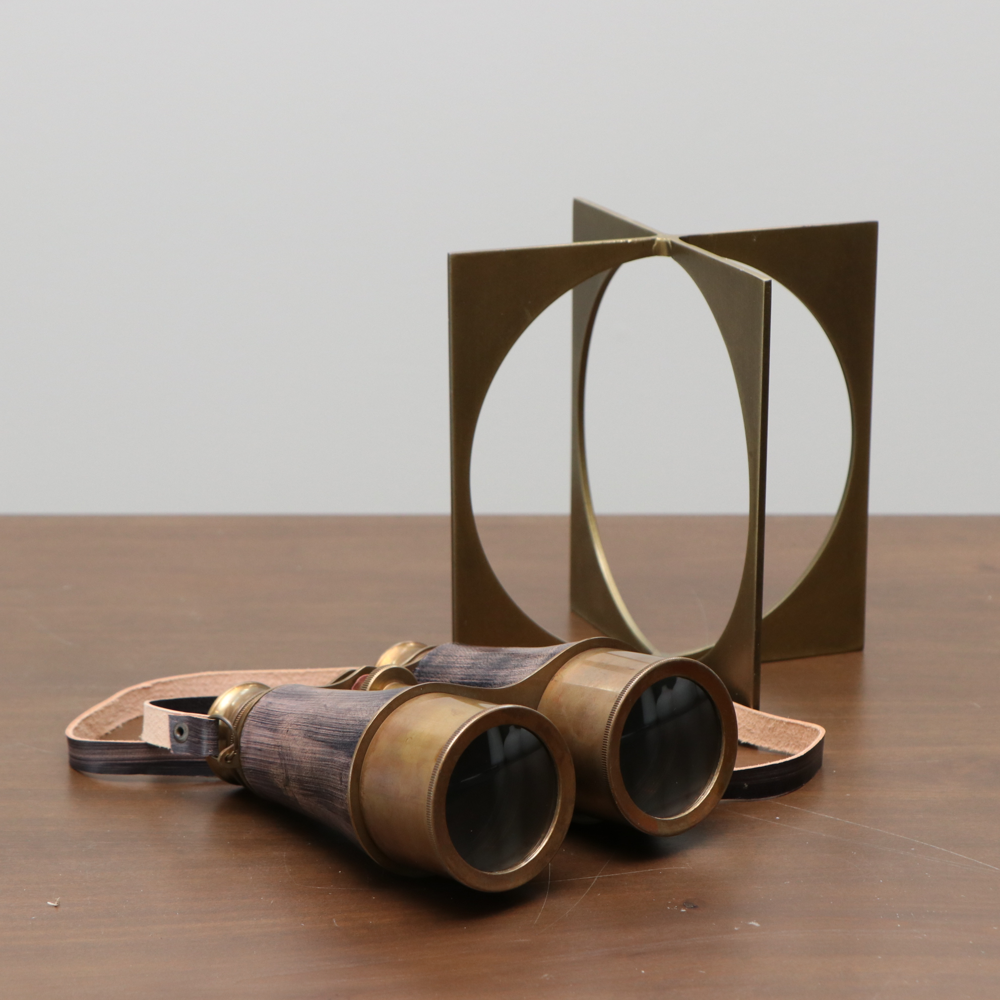 Brass Tone Metal Bowls, Faux Lizard Boxes, and More Décor