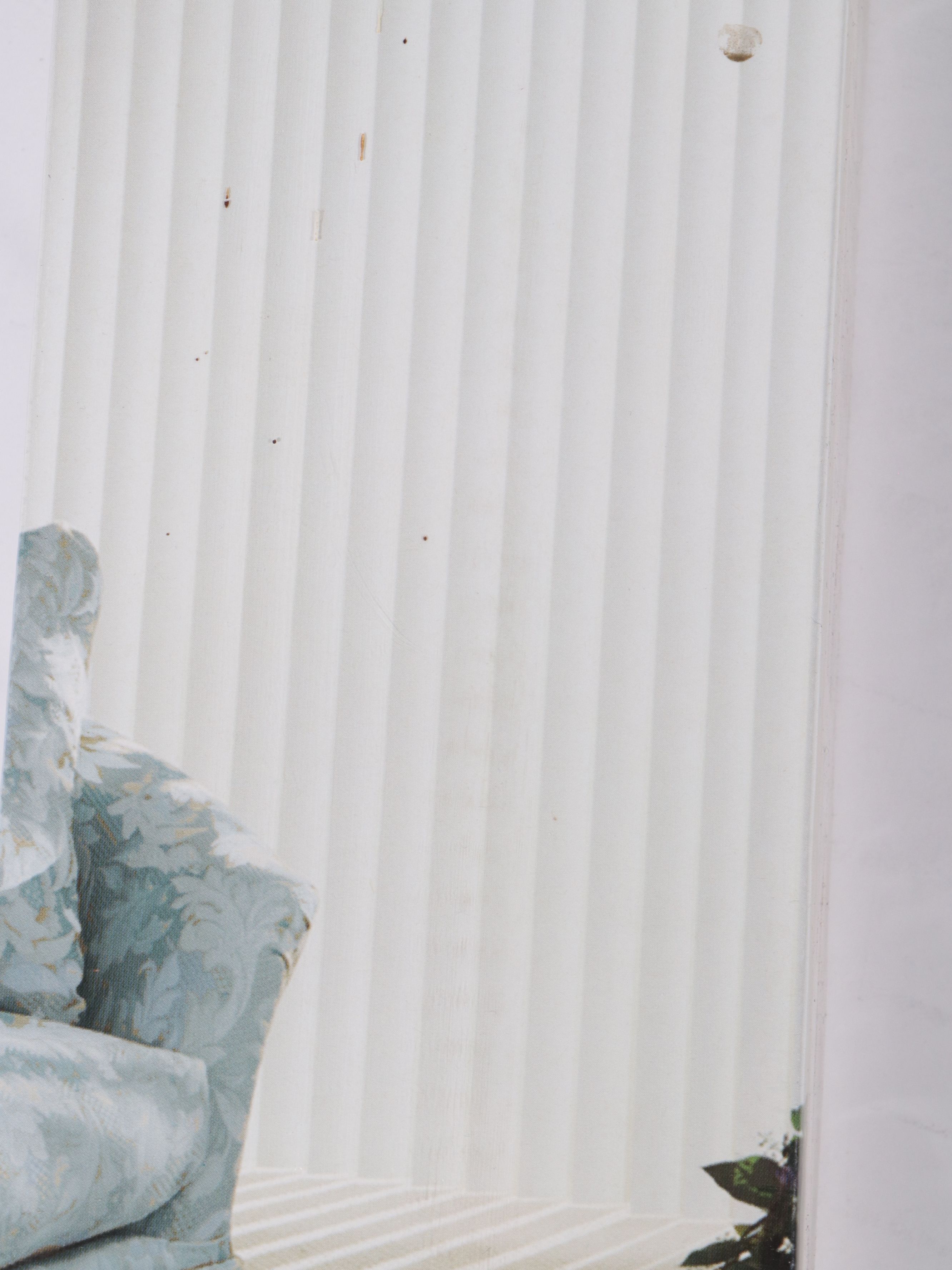 Bali English Channel White Grab-n-Go 84" Vertical Patio Door Blind