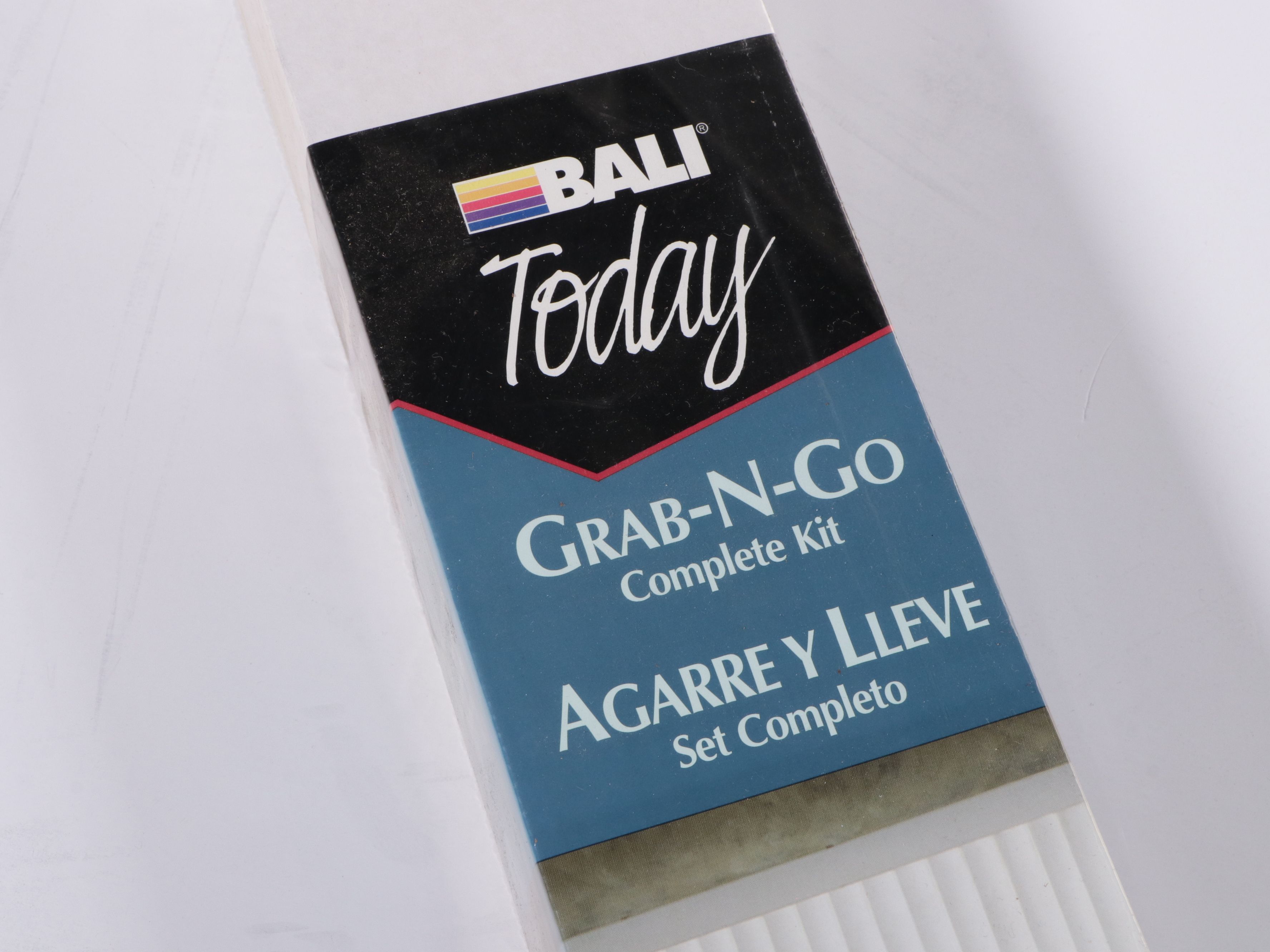 Bali English Channel White Grab-n-Go 84" Vertical Patio Door Blind