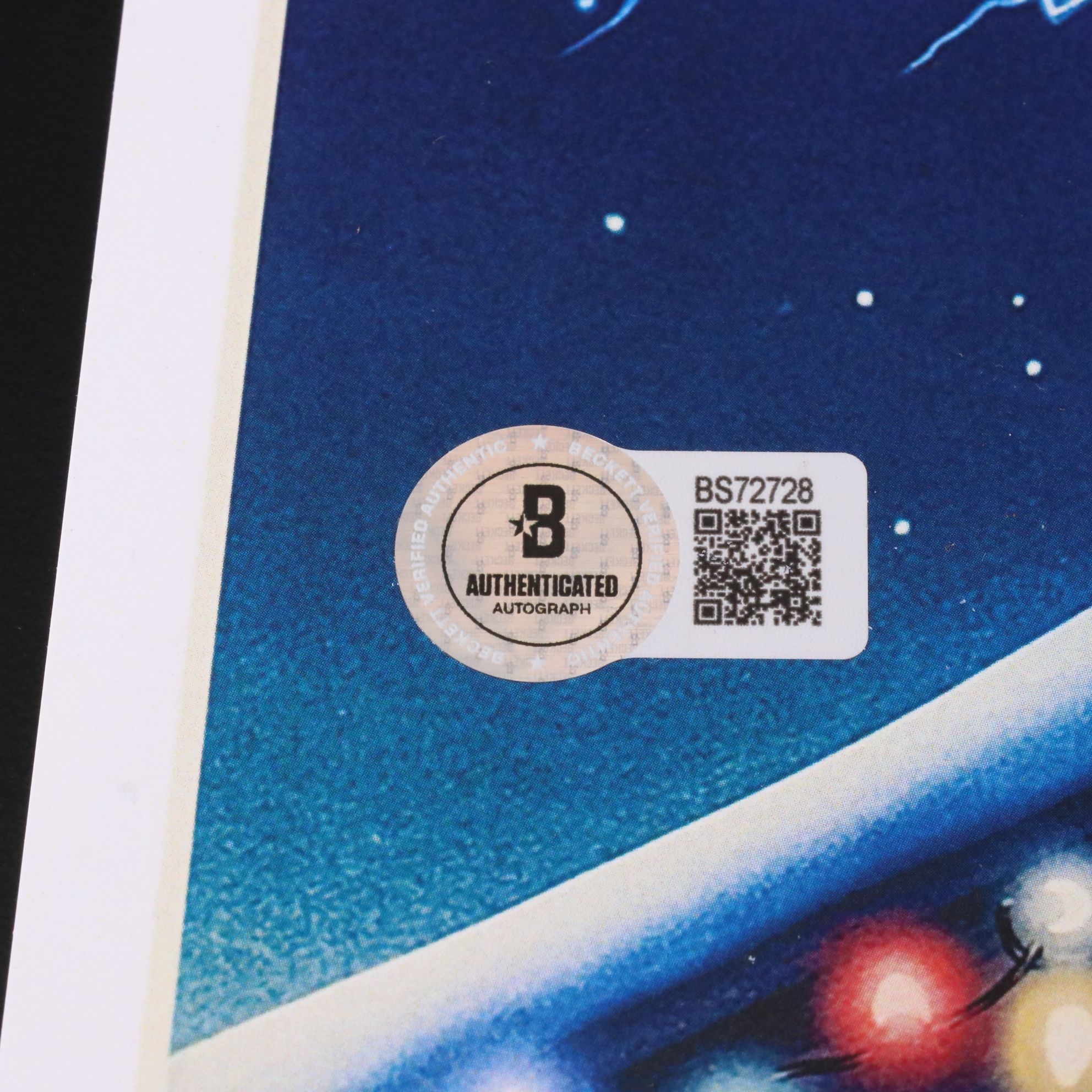 Chevy Chase Signed "National Lampoon's Christmas Vacation" Print, Beckett