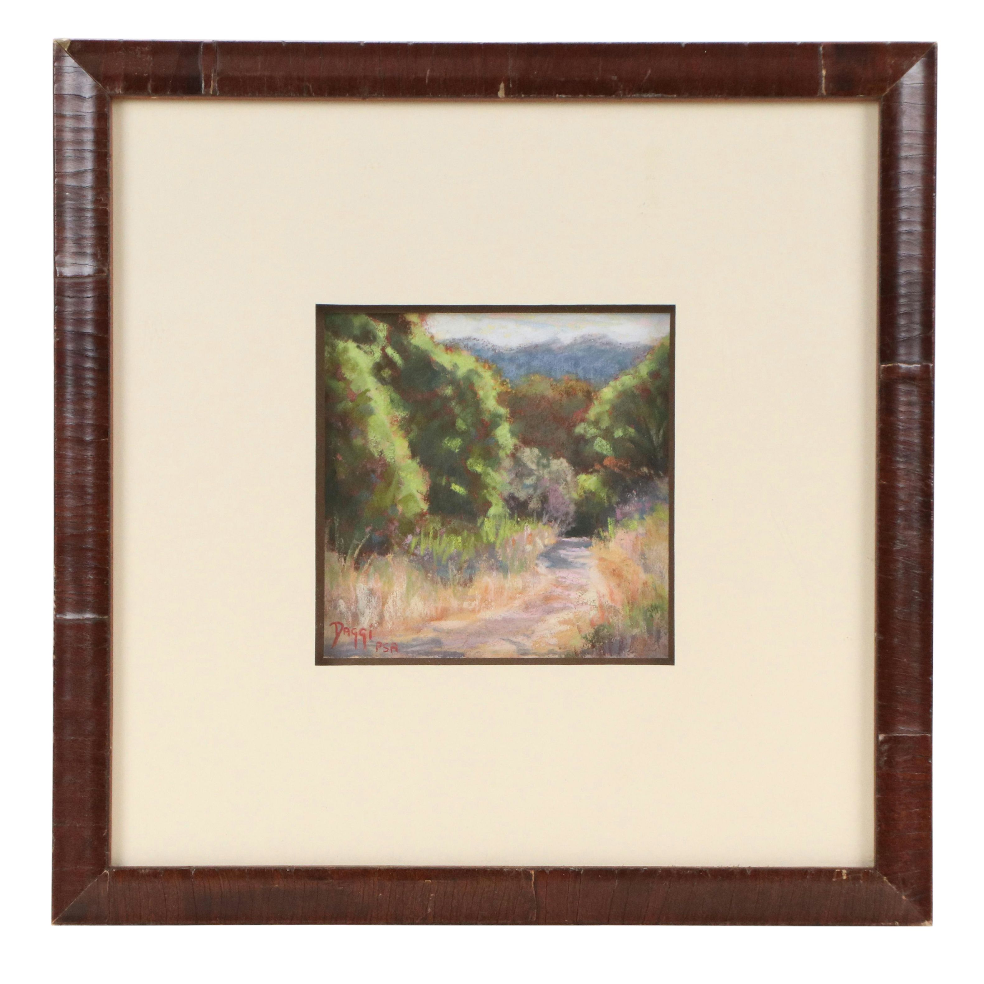 Daggi Pastel Woodland Landscape
