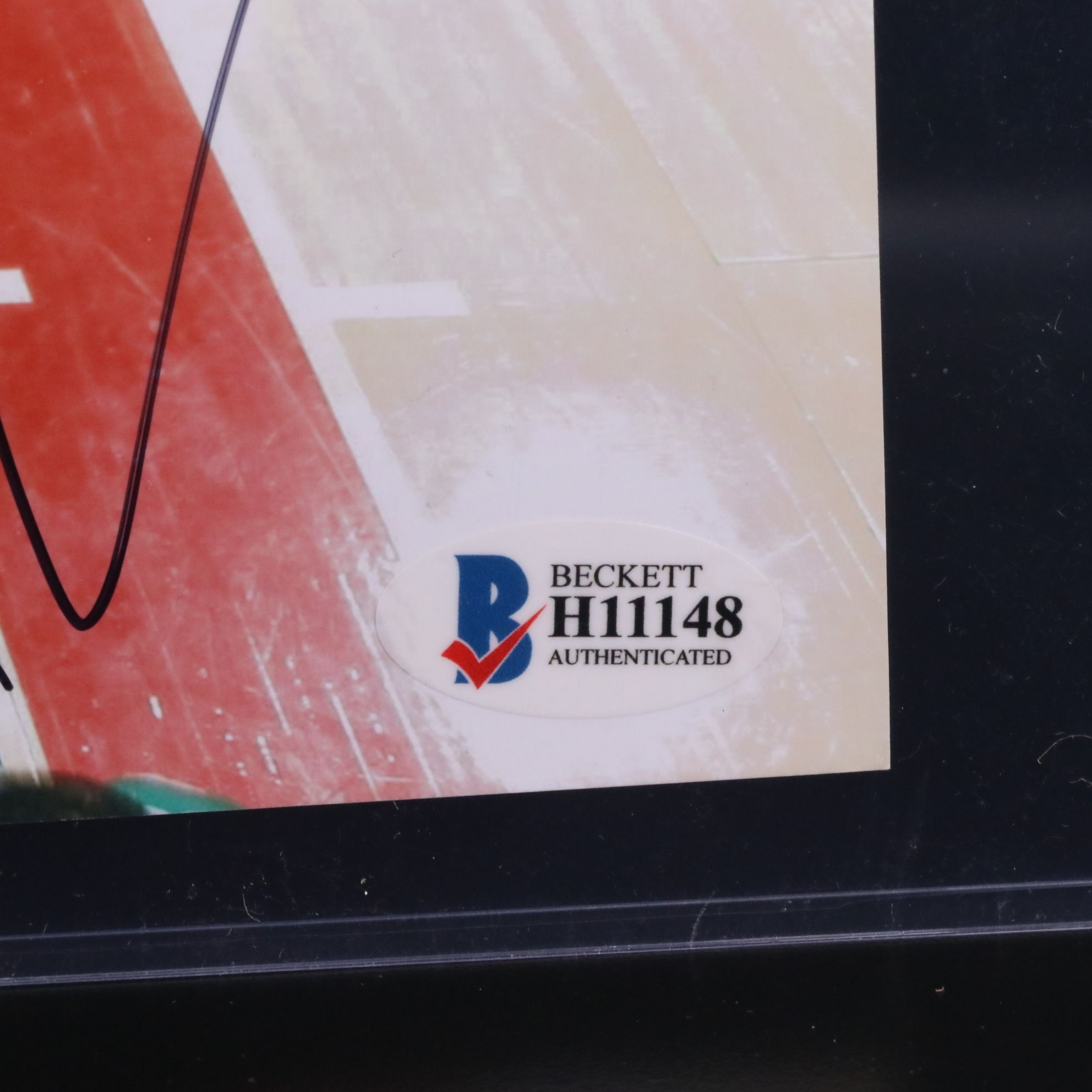 John Wall Signed Washington Wizards Basketball Print, Beckett and PSA