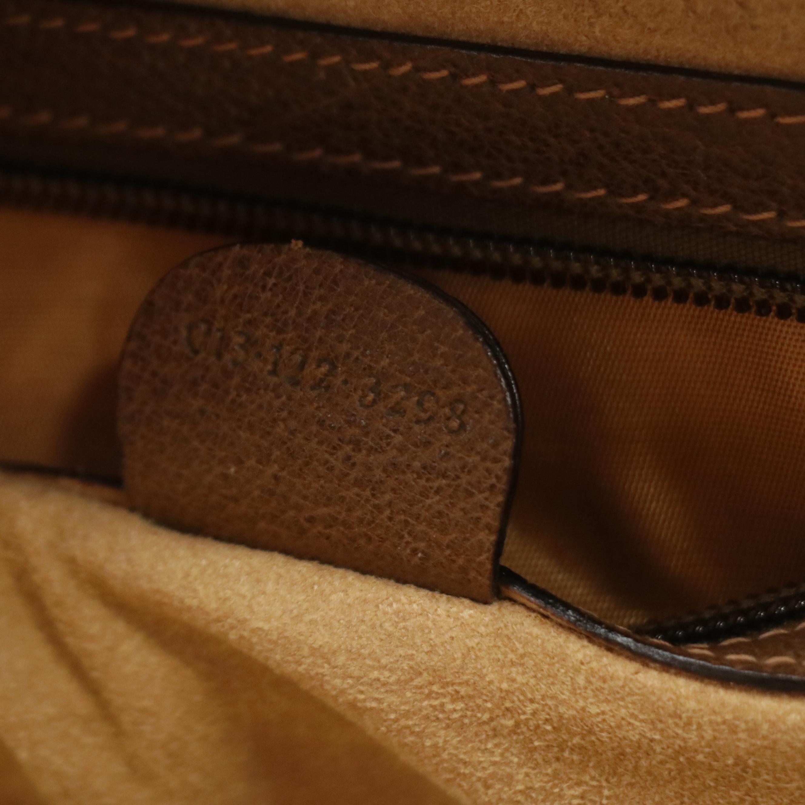 Gucci Doctor Bag Style Vanity Case in Cinghiale Leather