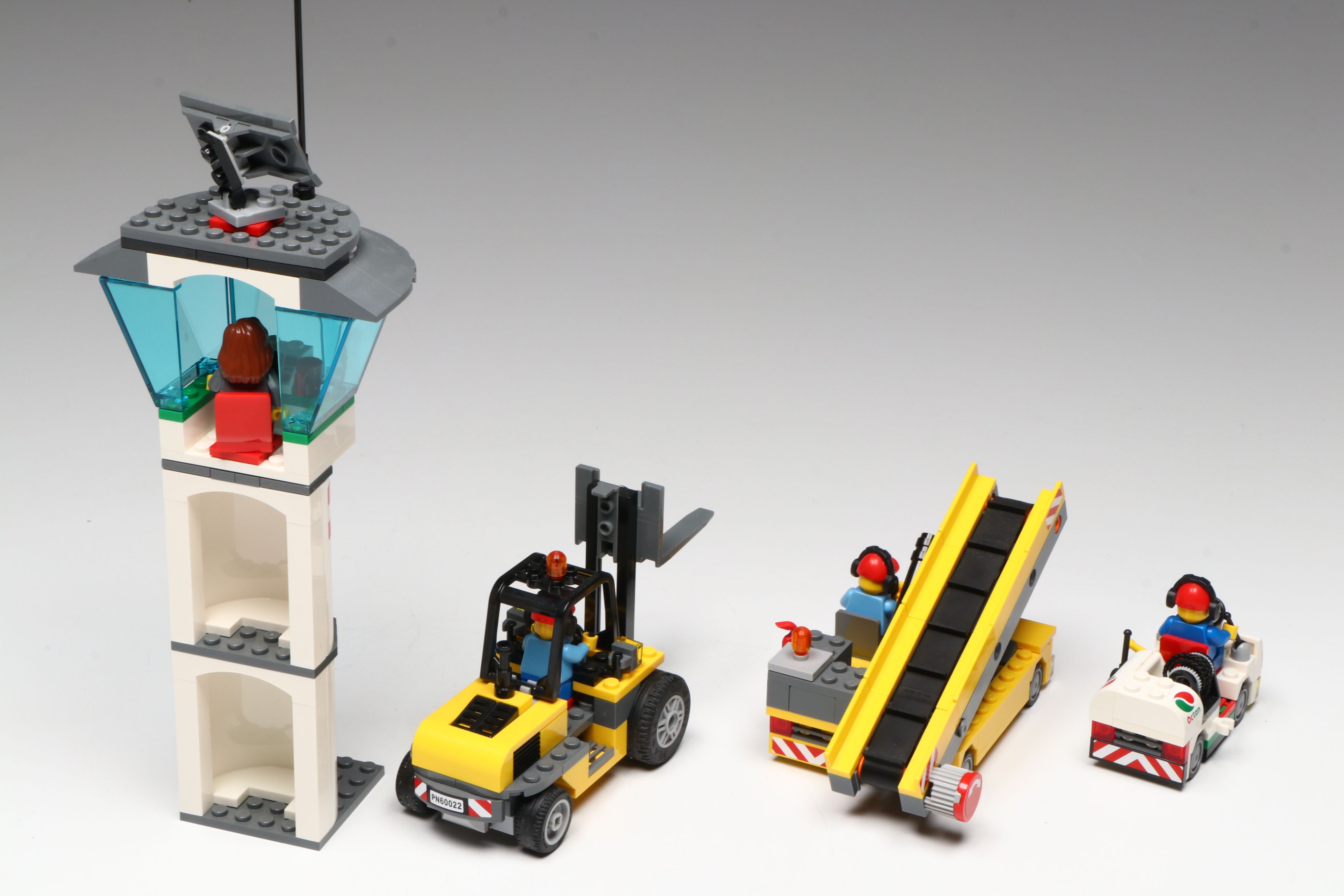 Lego City Cargo Terminal Airplane with Vehicles and More Airport Accessories