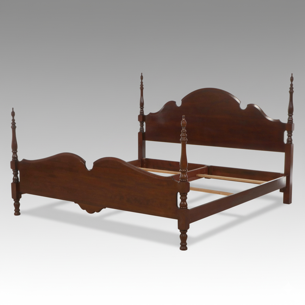 Pennsylvania House American Colonial Style Cherry King Size and Nightstand