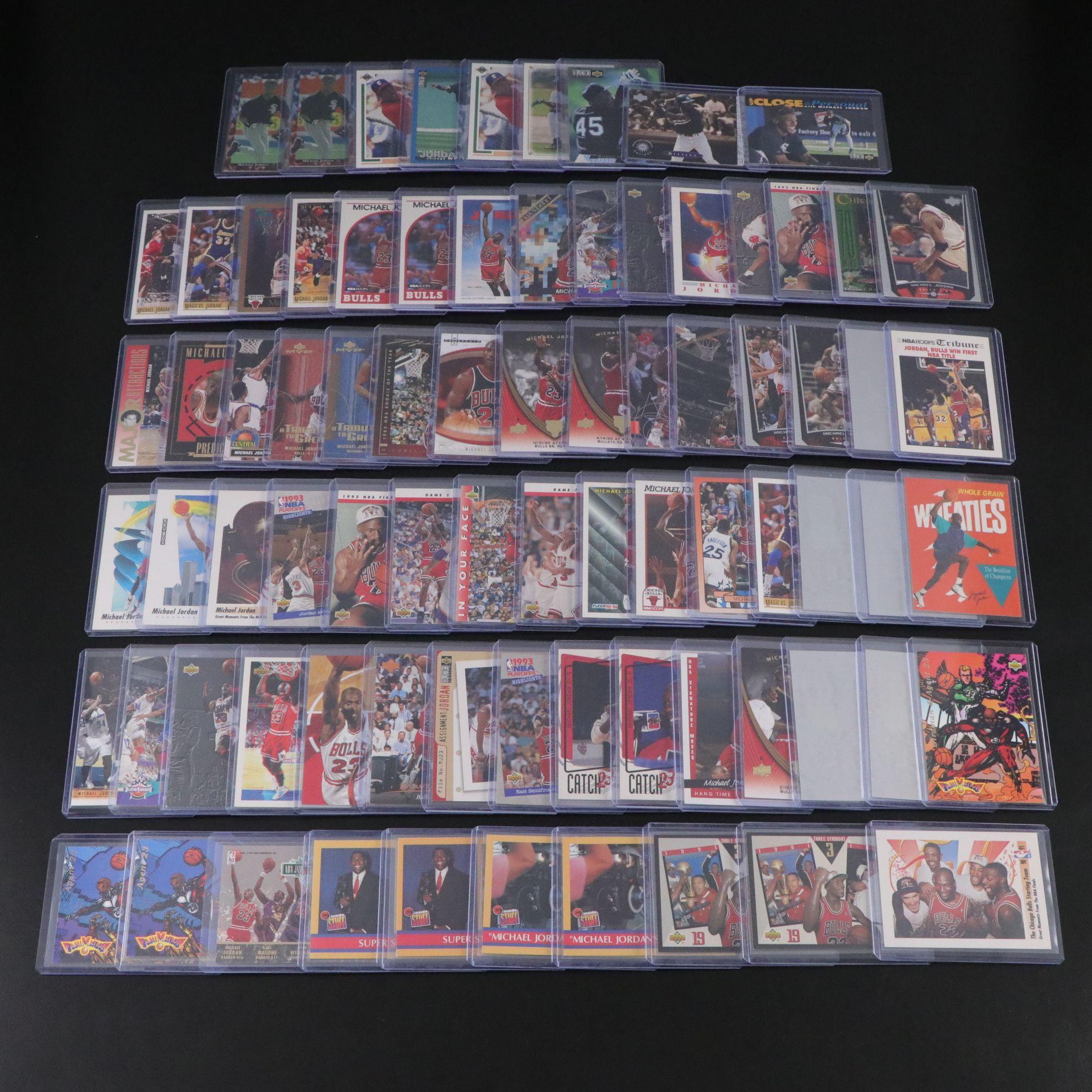 Michael Jordan NBA and MLB Trading Card Collection, 1989–2007
