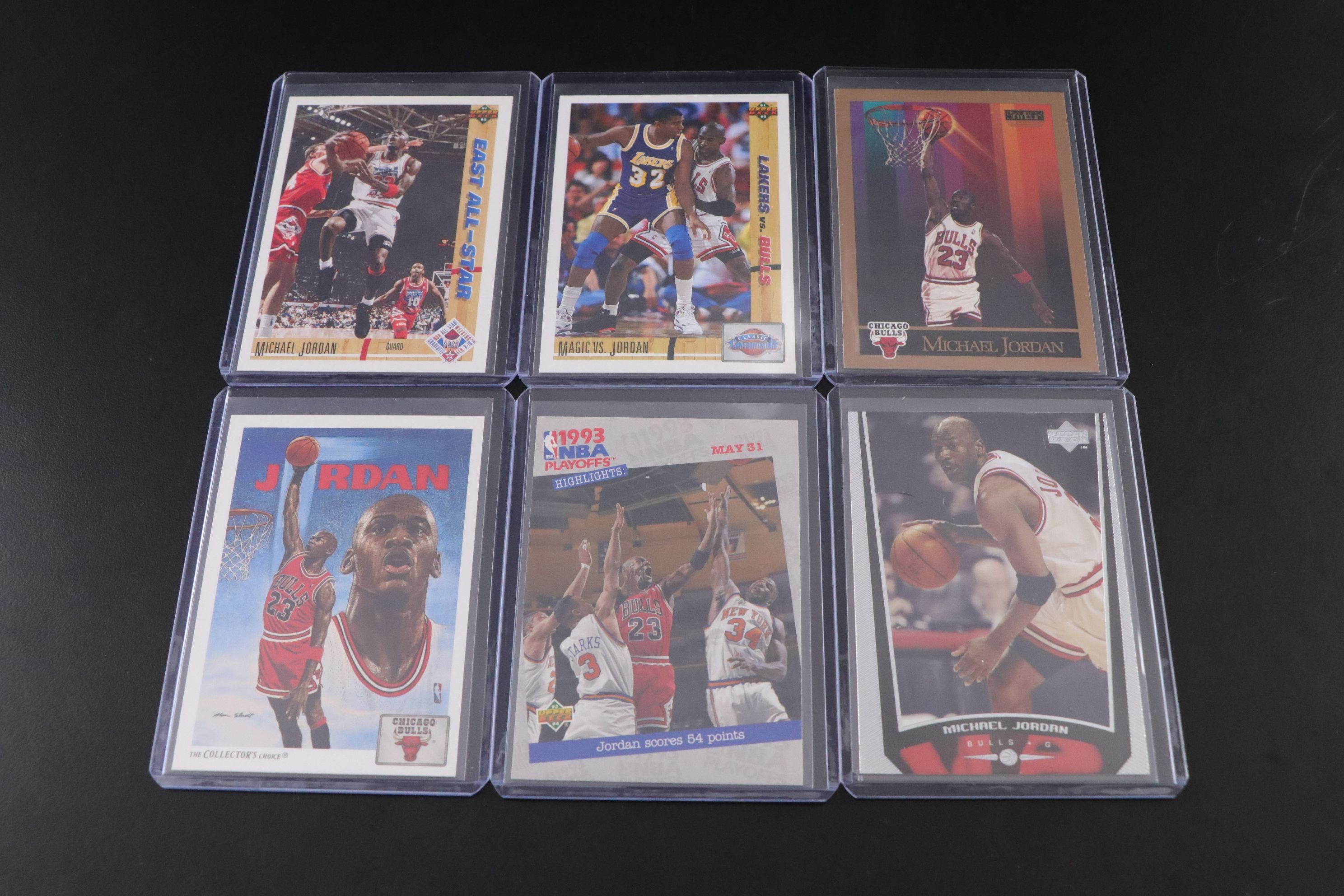 Michael Jordan NBA and MLB Trading Card Collection, 1989–2007