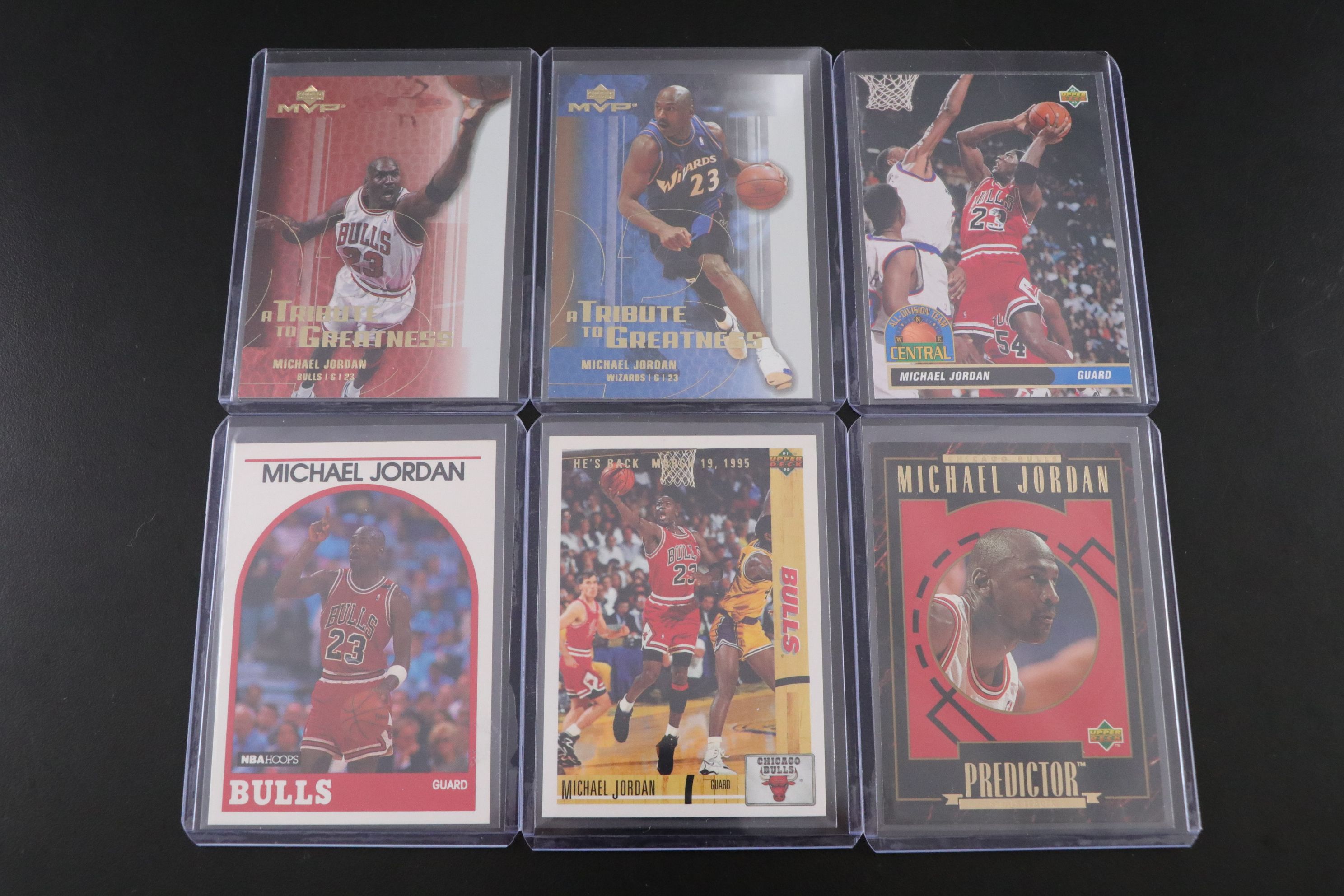 Michael Jordan NBA and MLB Trading Card Collection, 1989–2007